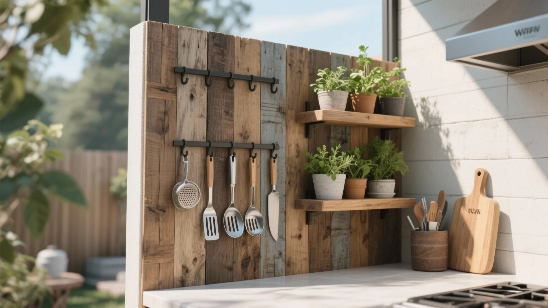 2. Vertical Storage Walls