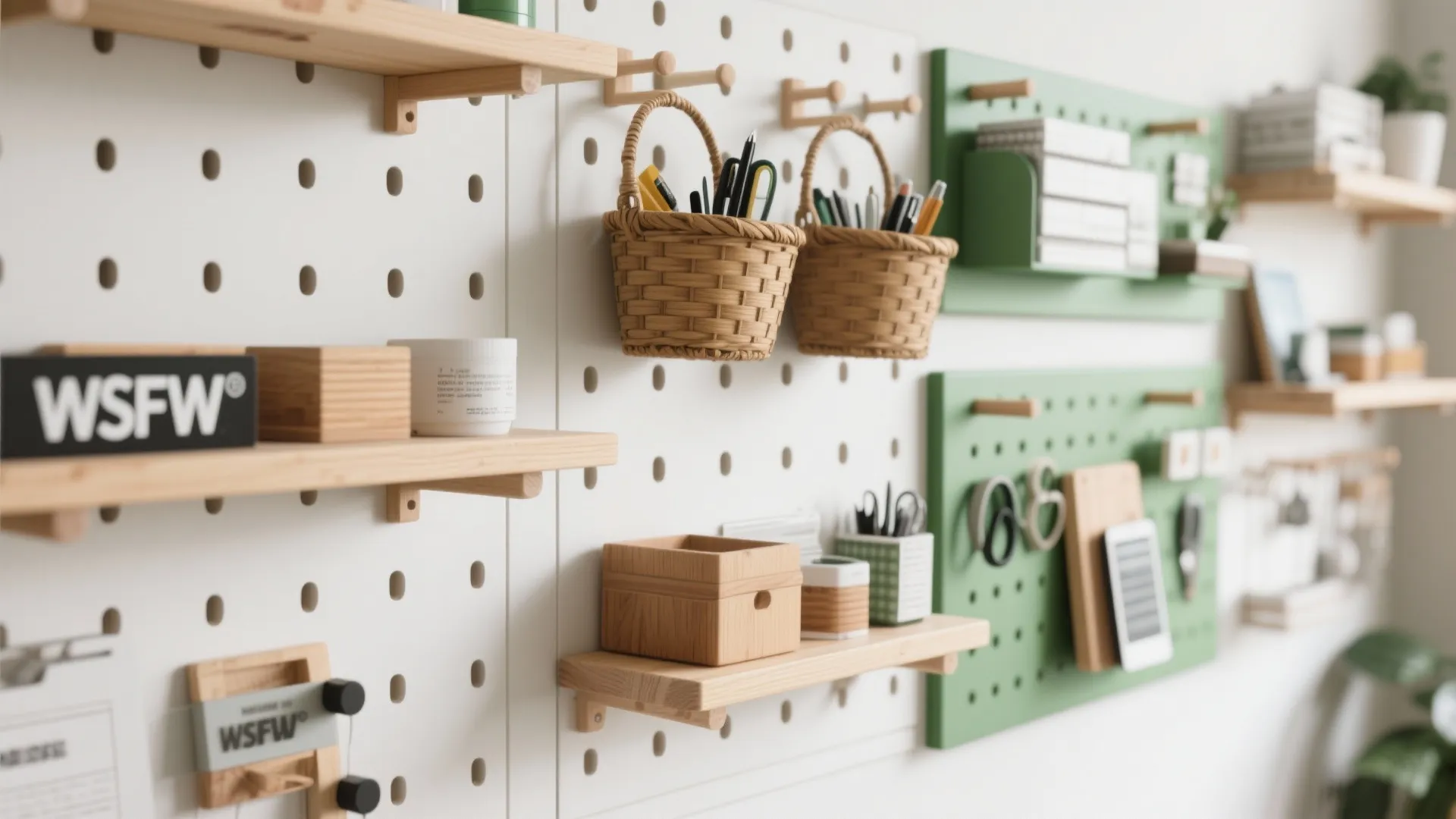 5. Vertical Storage Wall