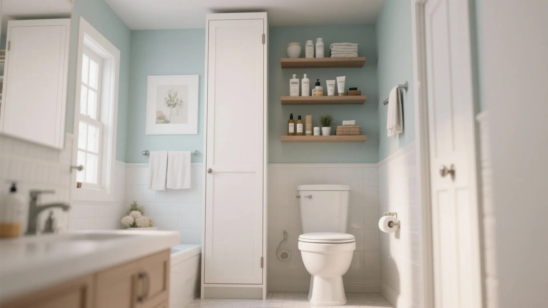 6. Vertical Storage Wall