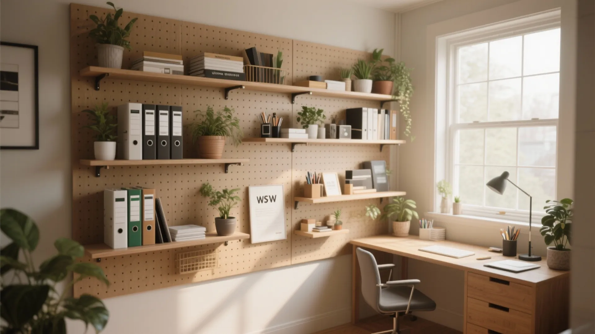 1. Vertical Storage Walls