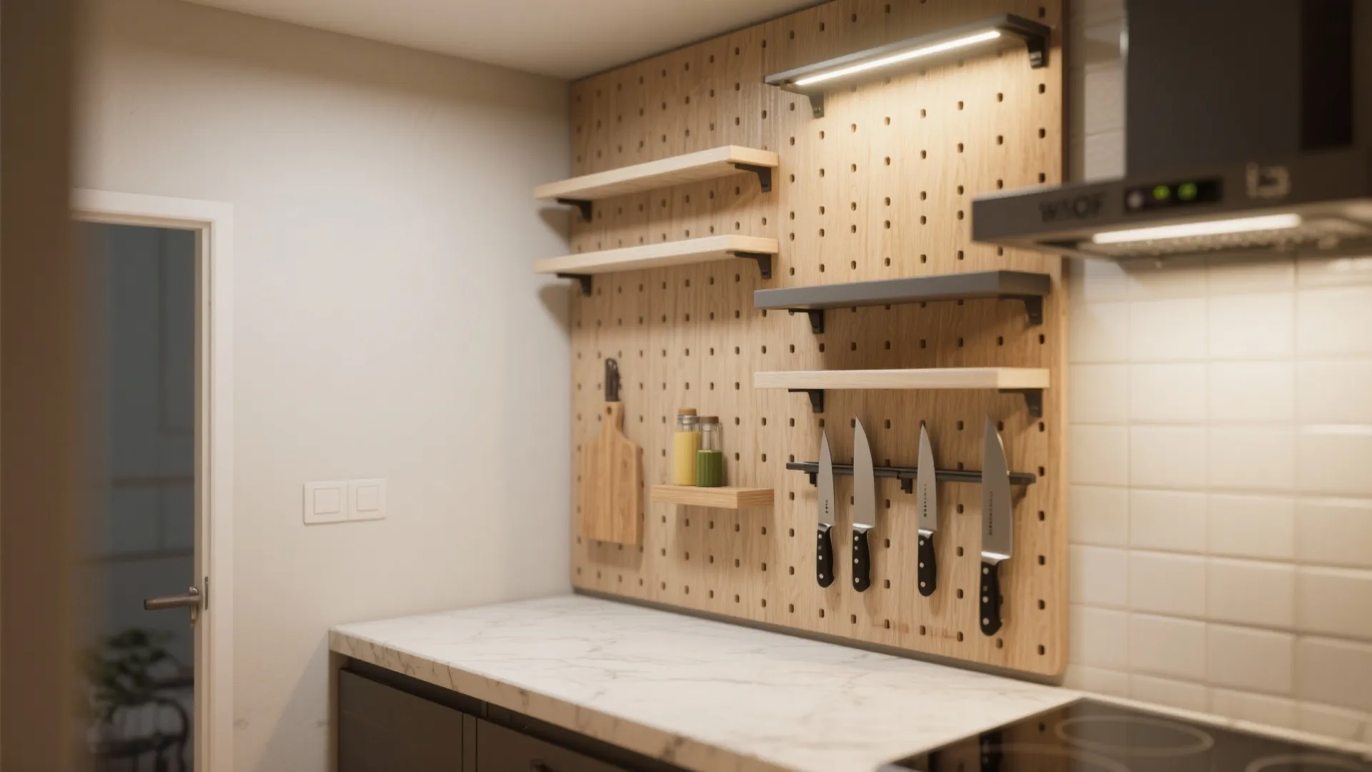 Idea 2: Vertical Storage Walls