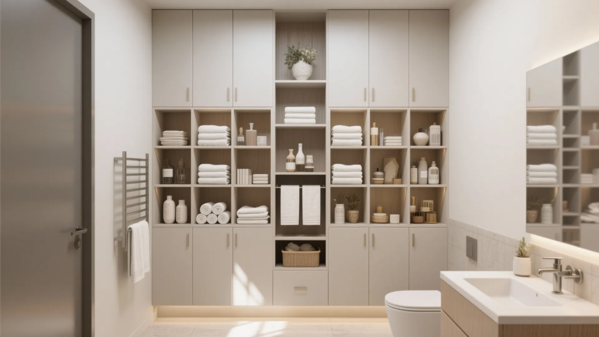 Idea 4: Vertical Storage Walls