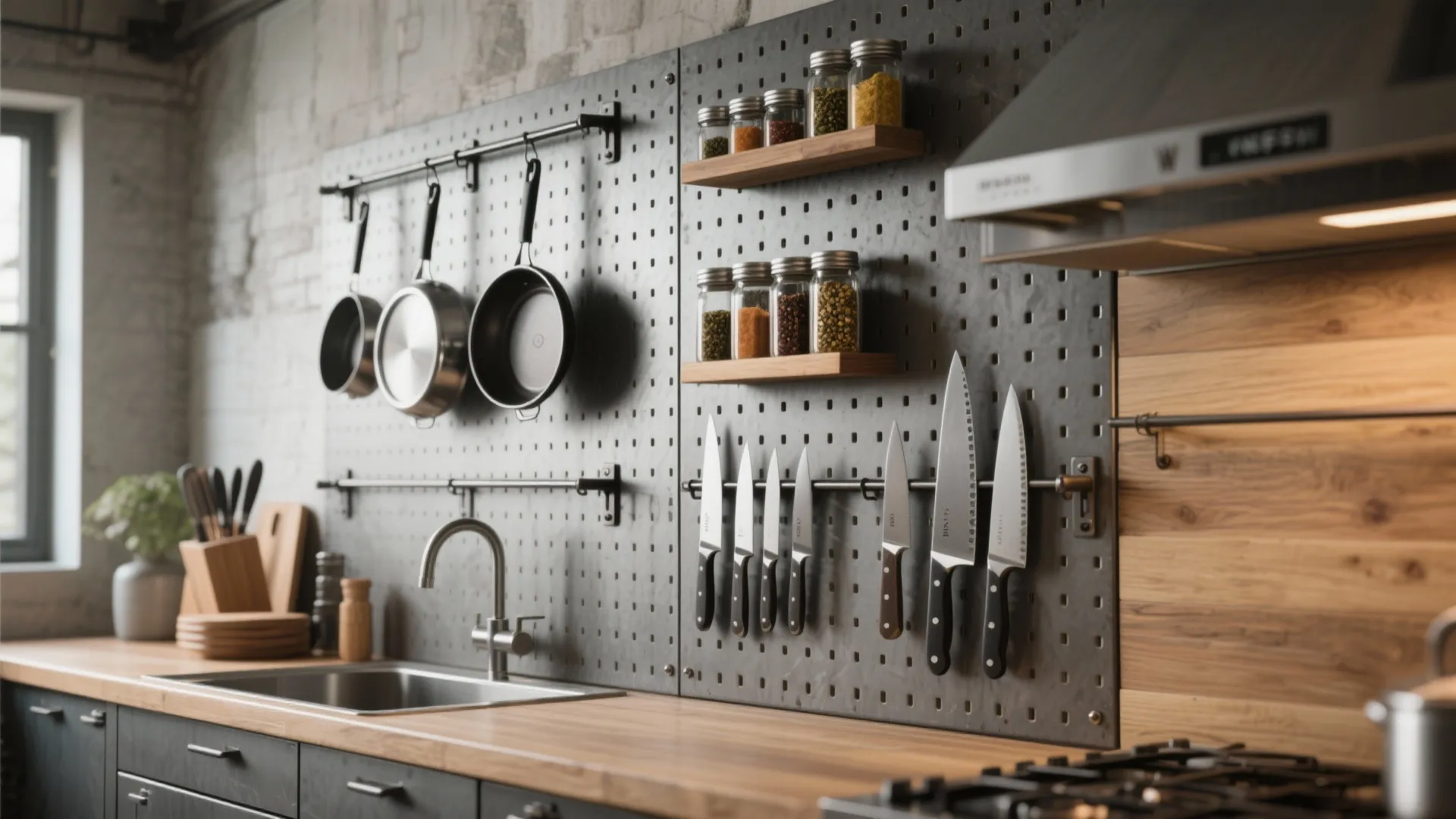 Idea 3: Vertical Storage Walls