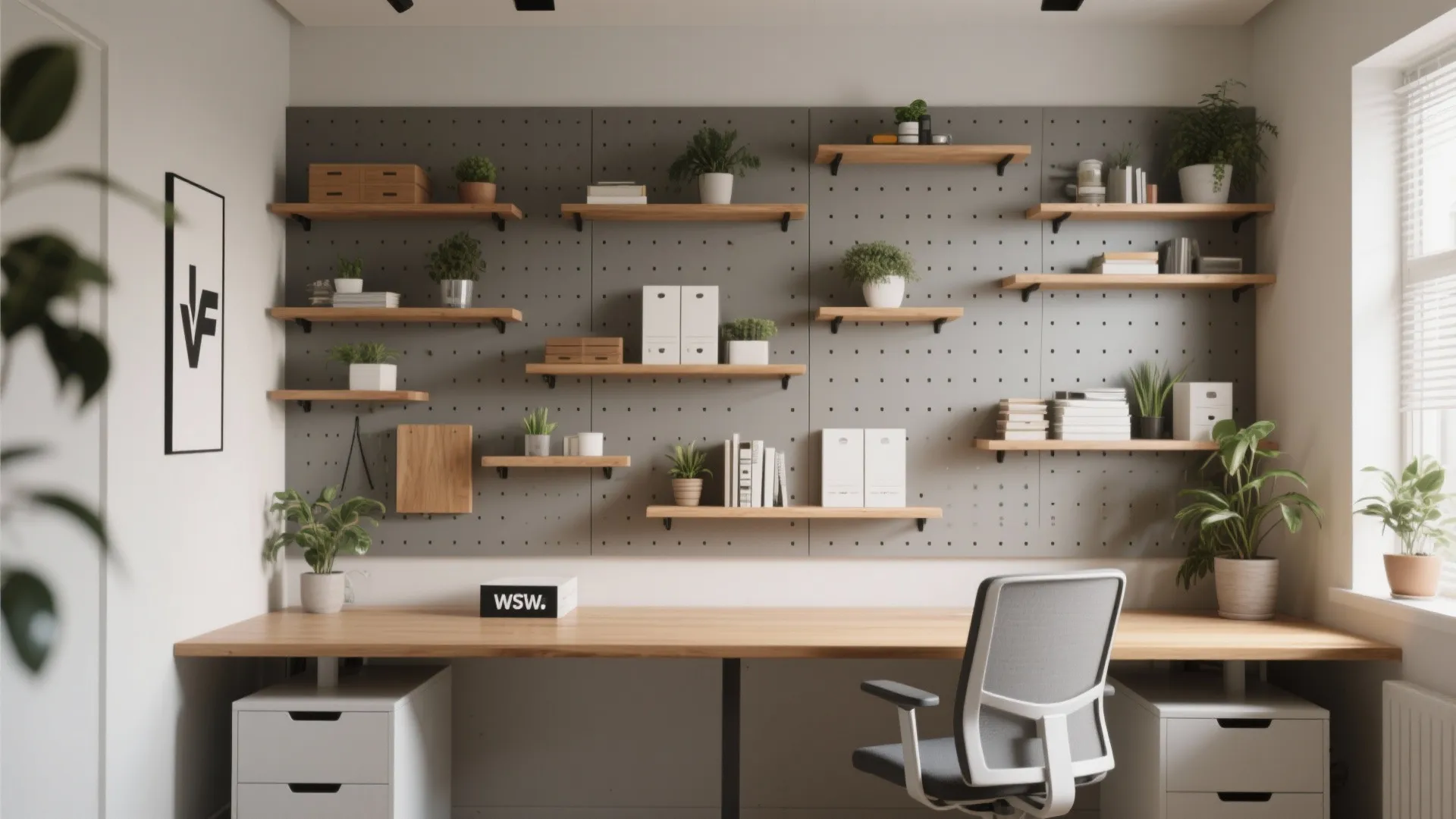 2. Vertical Storage Walls