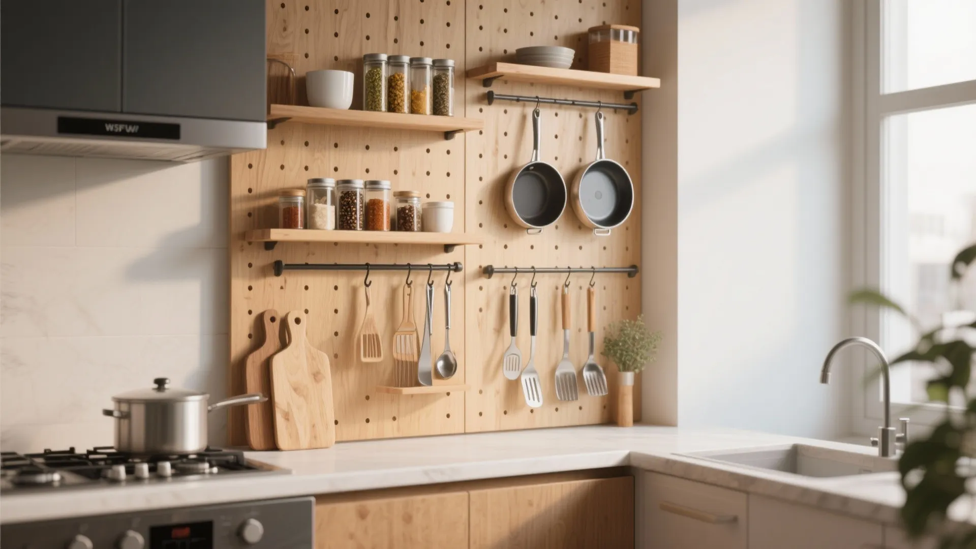 1: Vertical Storage Walls