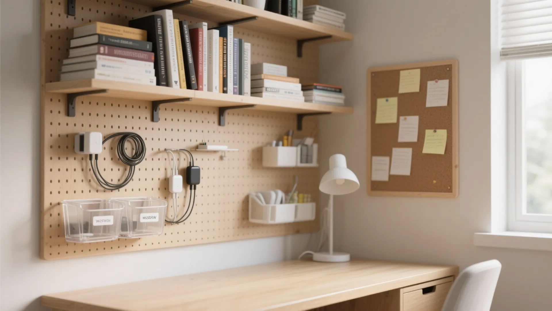 Vertical storage that doubles as inspiration