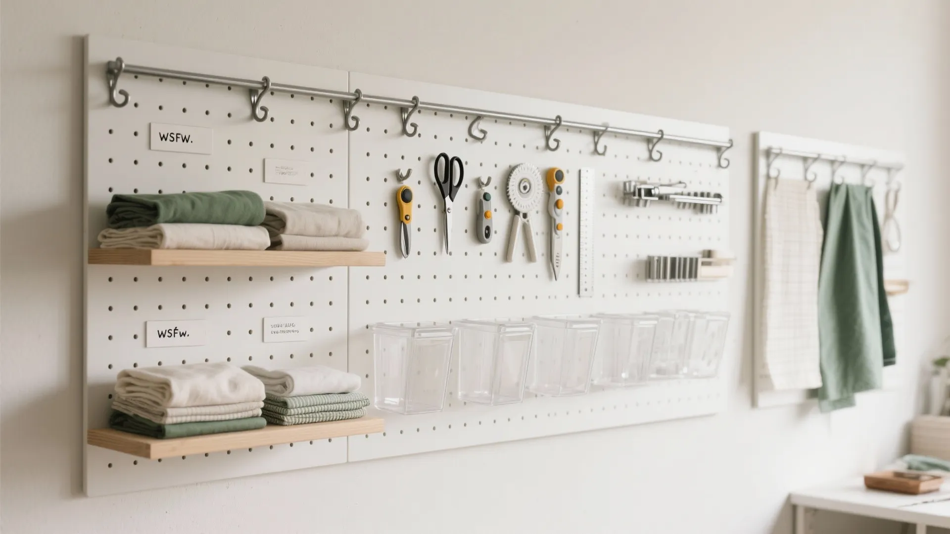 1) Minimalist Vertical Storage for a Calm, Clutter-Free Zone
