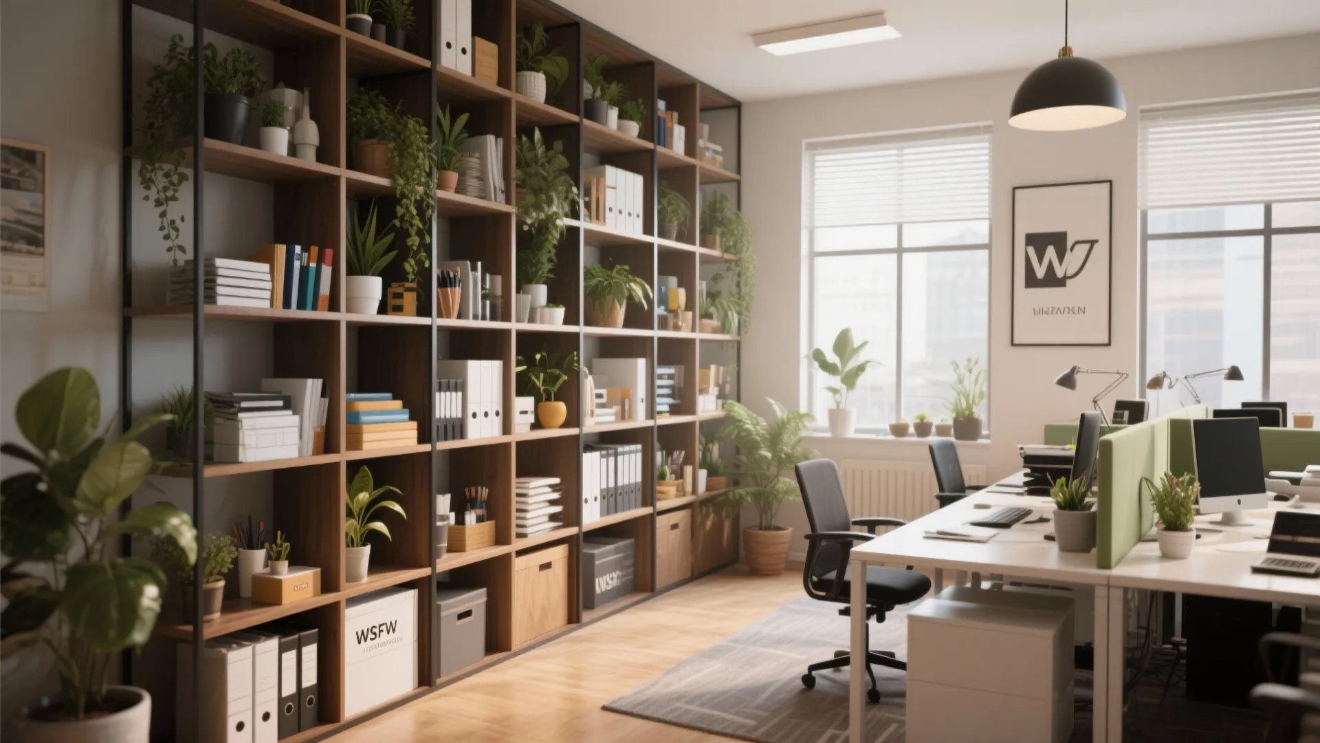 5. Vertical Storage Walls