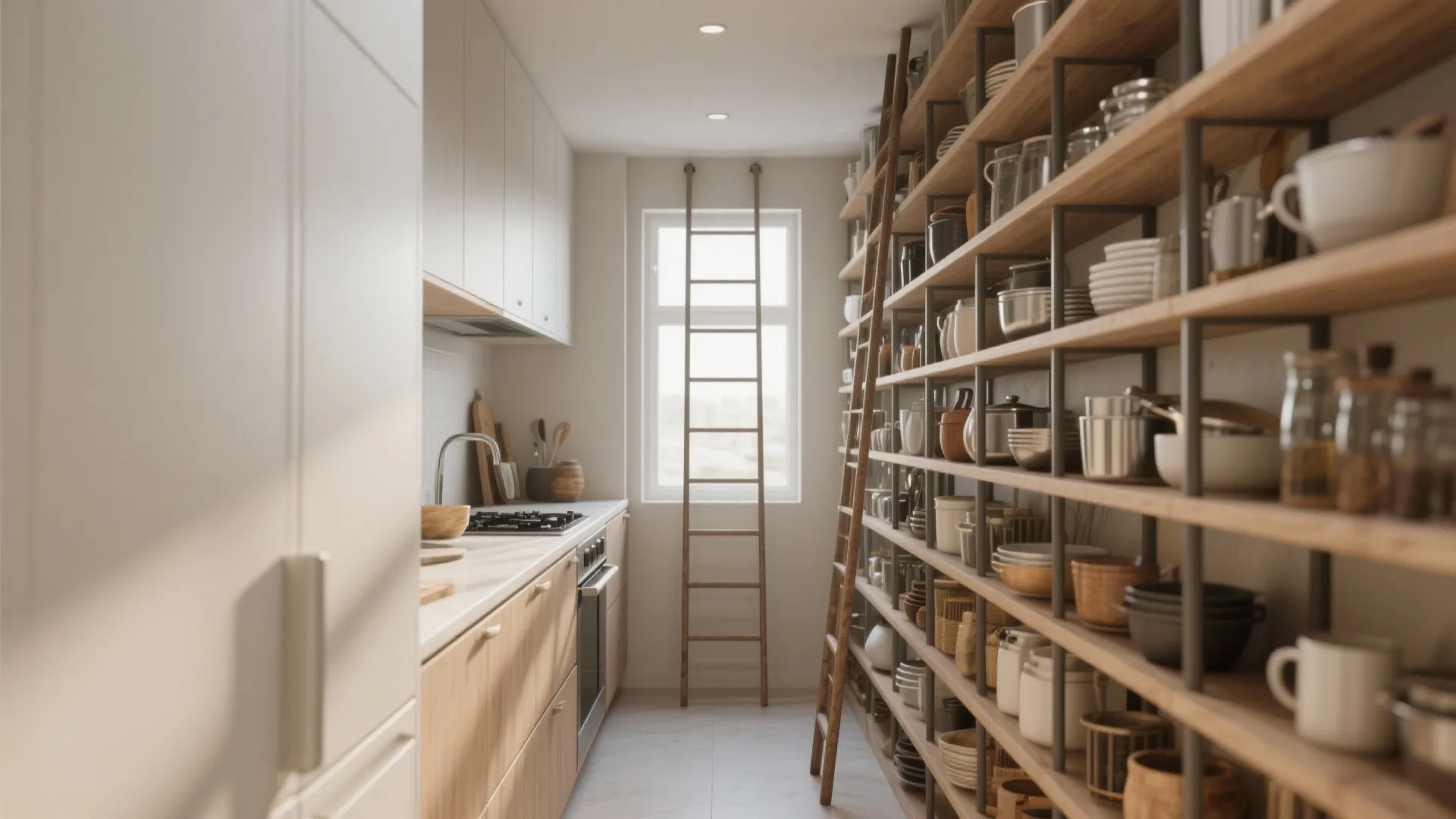 1. Vertical Storage Walls