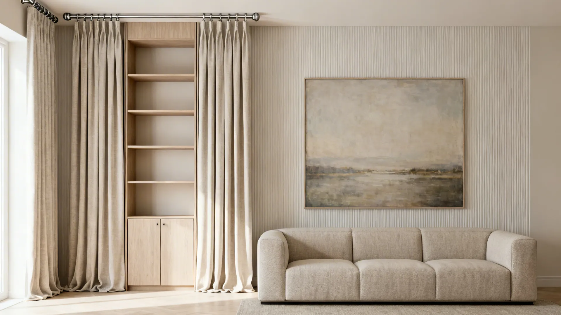 Vertical Strategies: Tall Storage, High Curtains, Big Art
