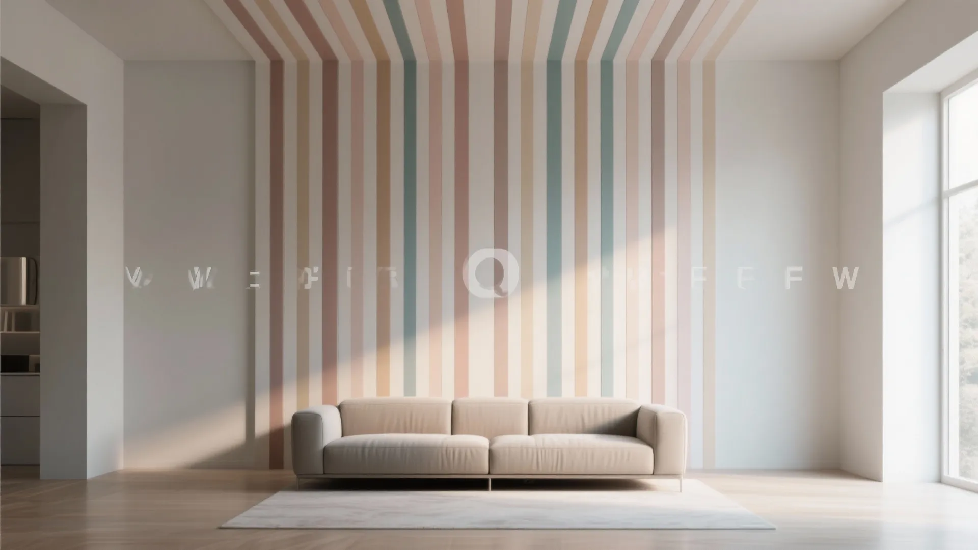 2. Vertical Stripes for Height