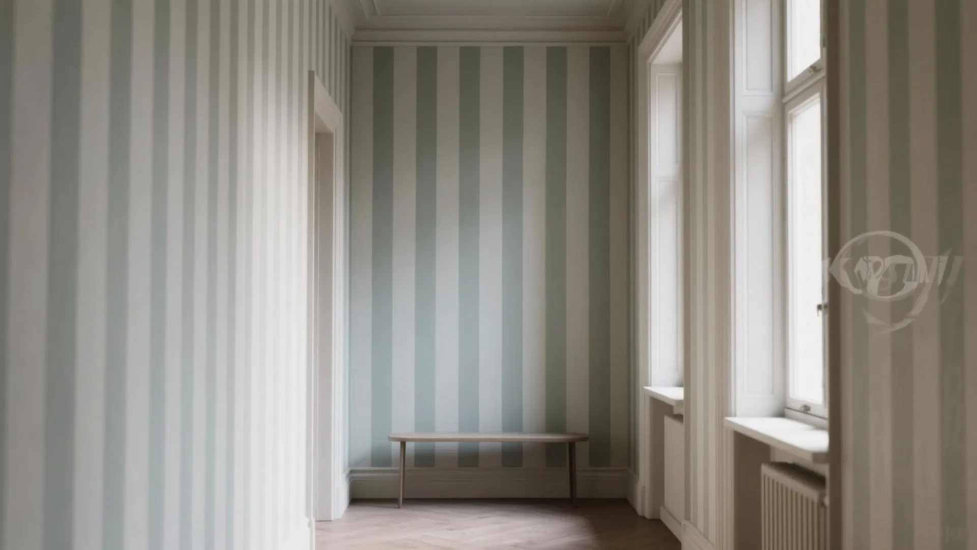 2. Vertical Stripes to Add Height