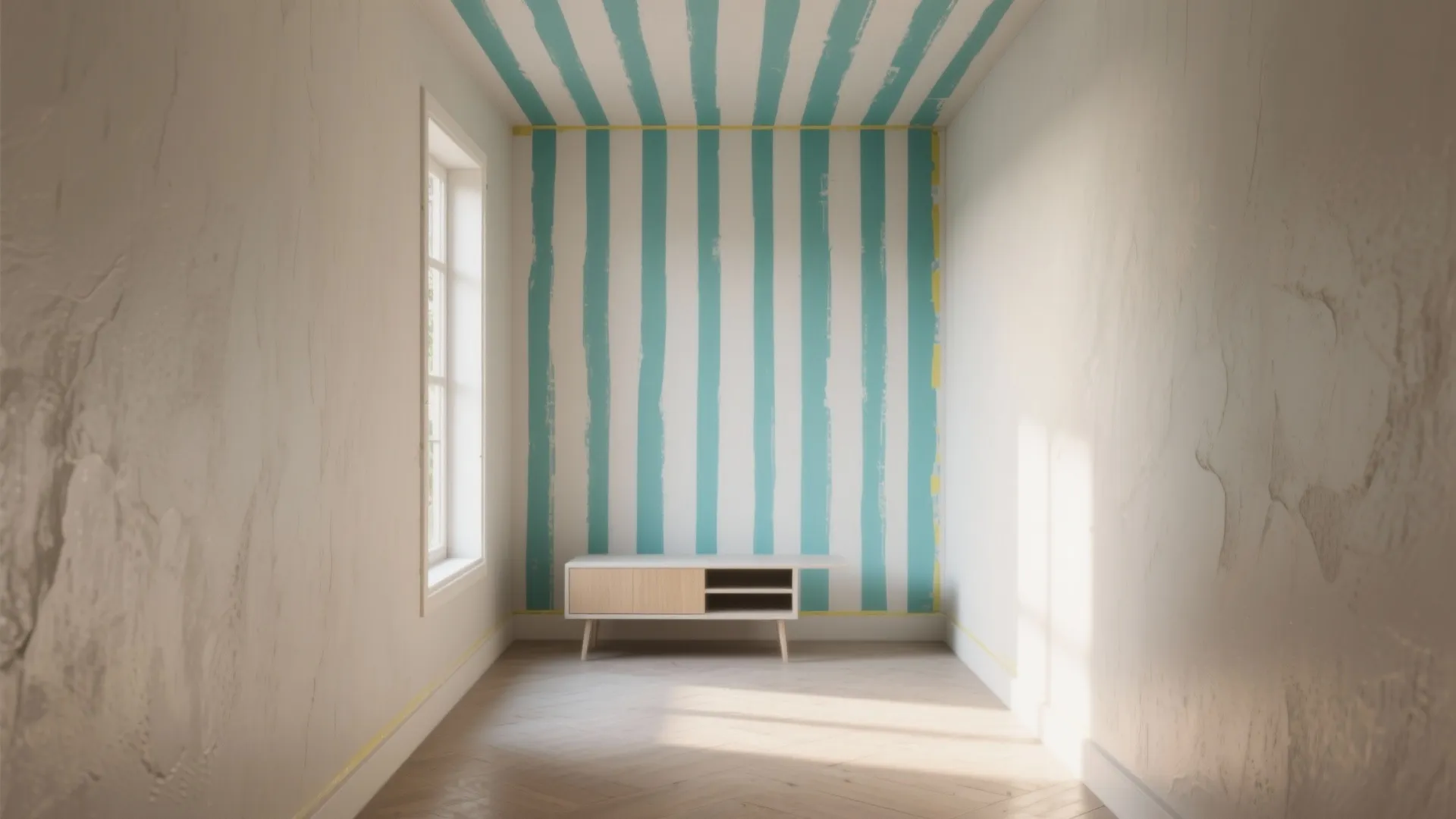 4. Small-space tricks: vertical lines and accent stripes