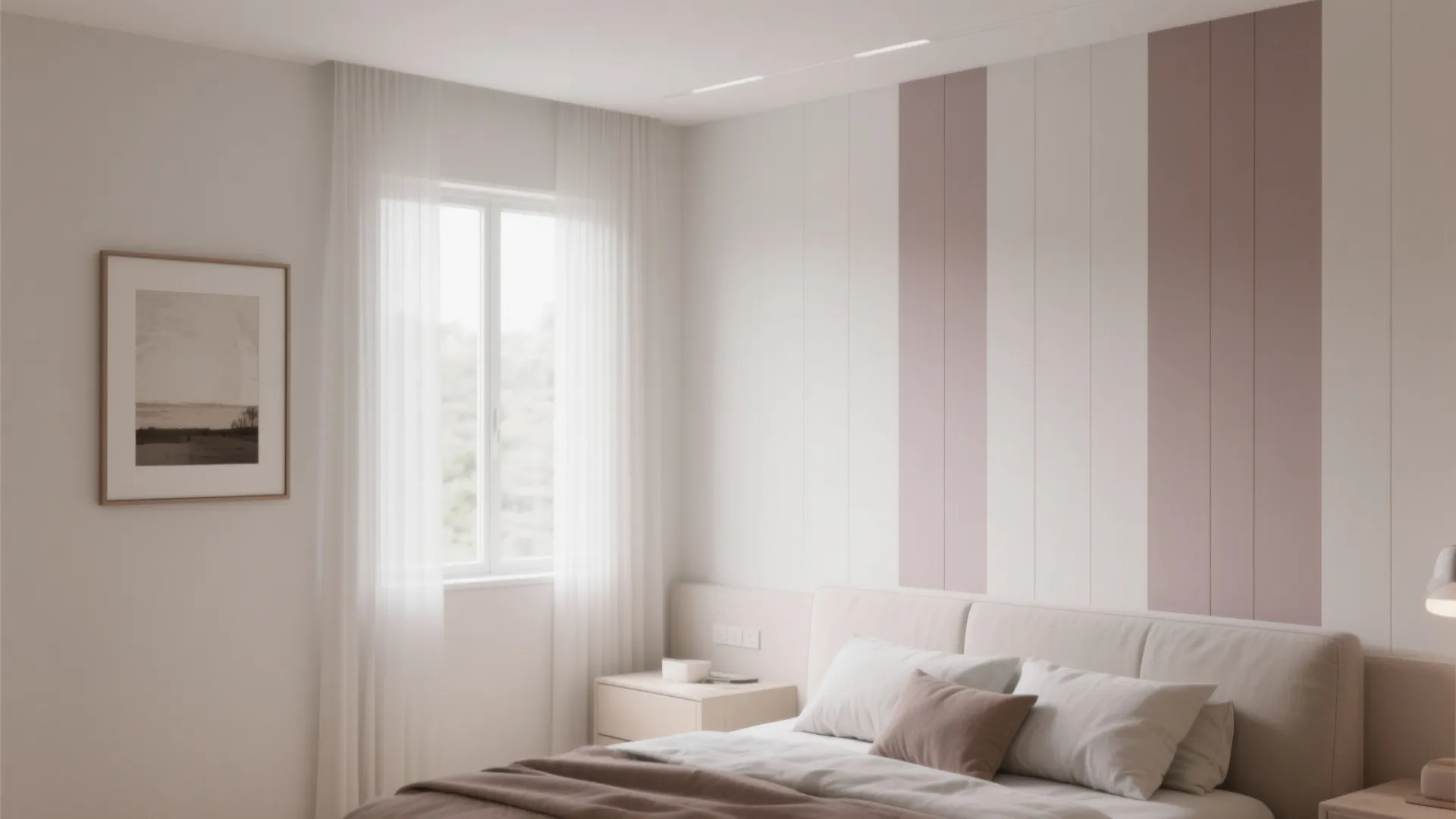 2. Vertical Stripe Accent