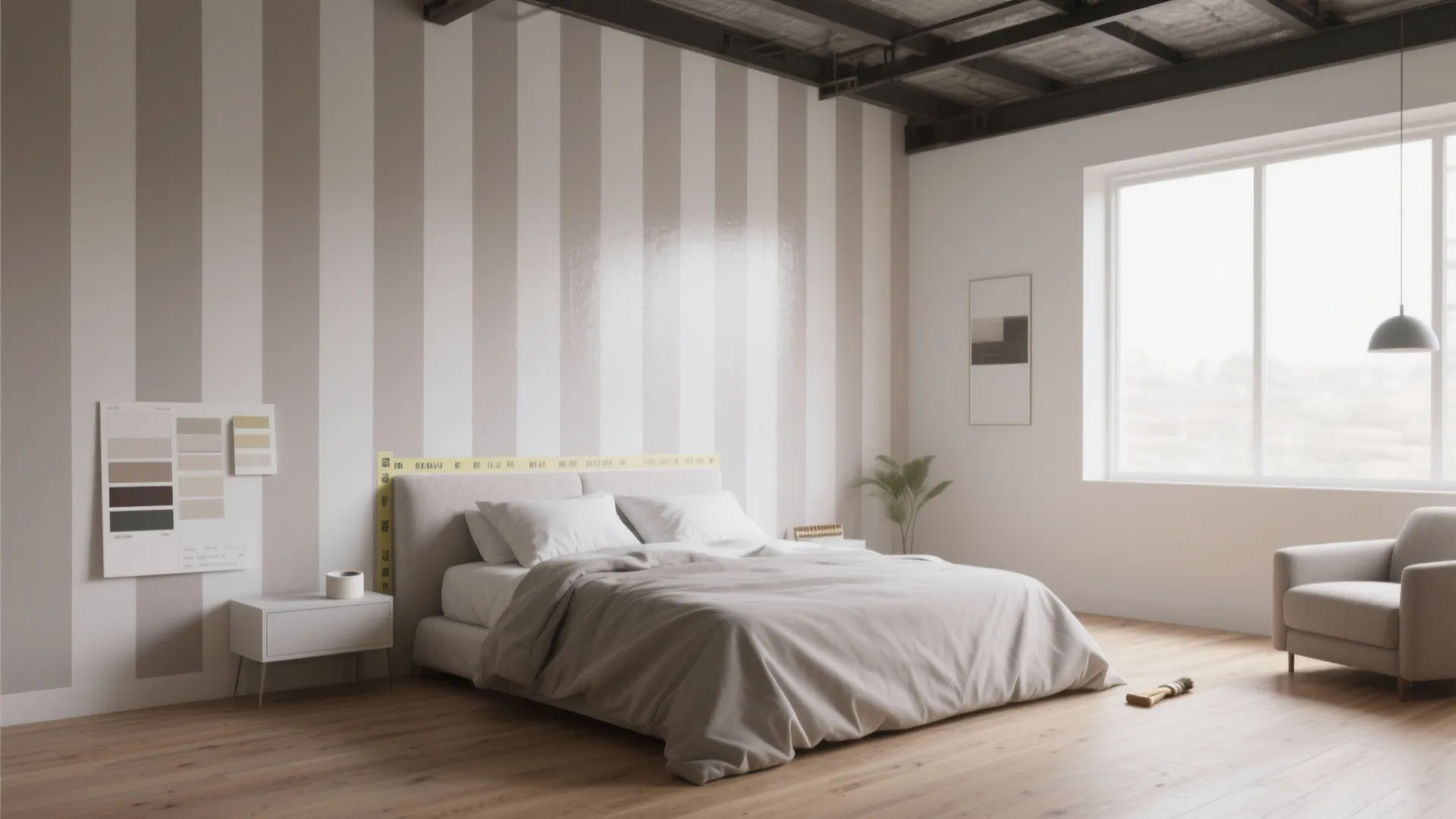 1. Vertical stripes for height