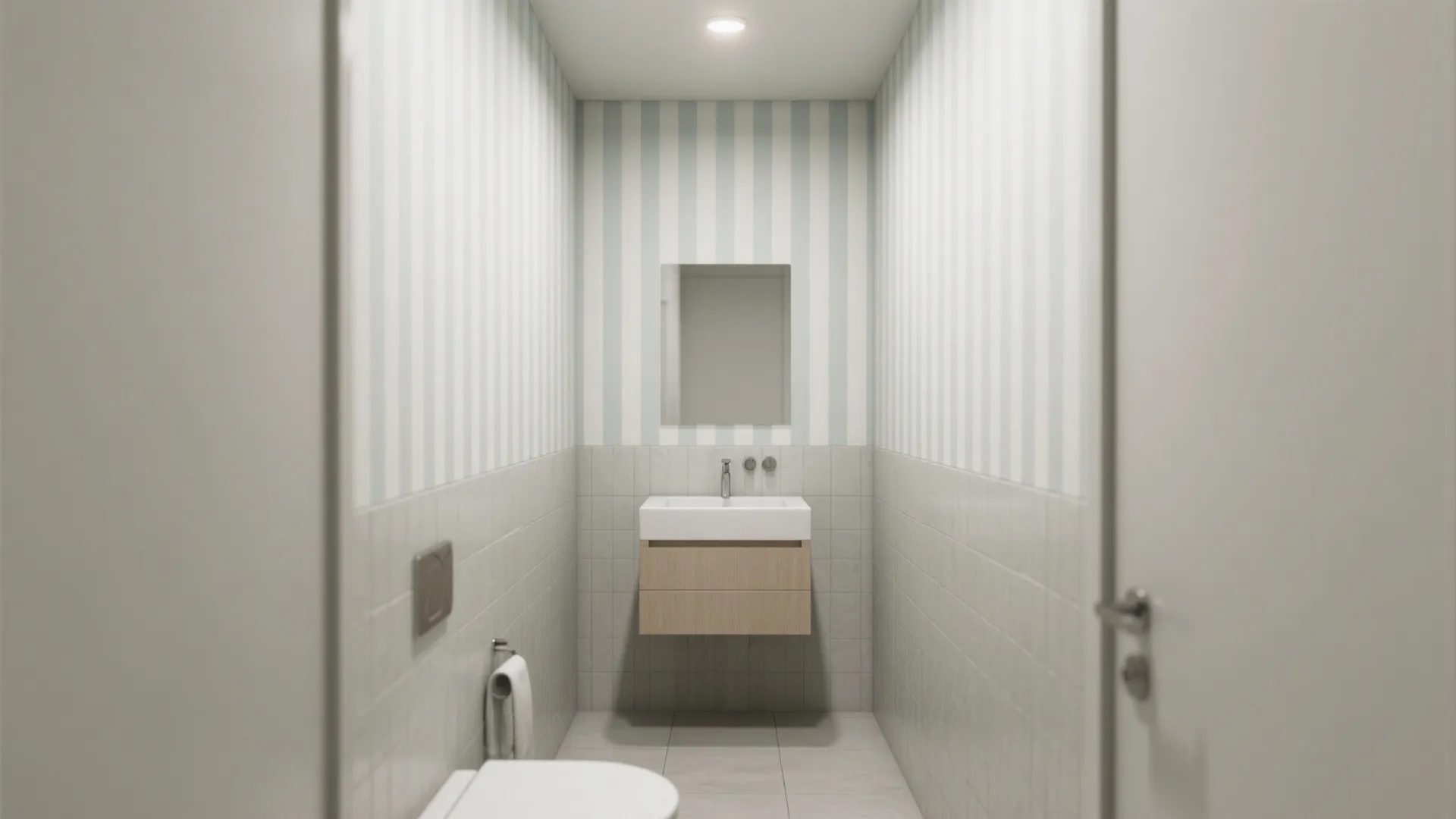 1. Vertical Stripes to Stretch Height