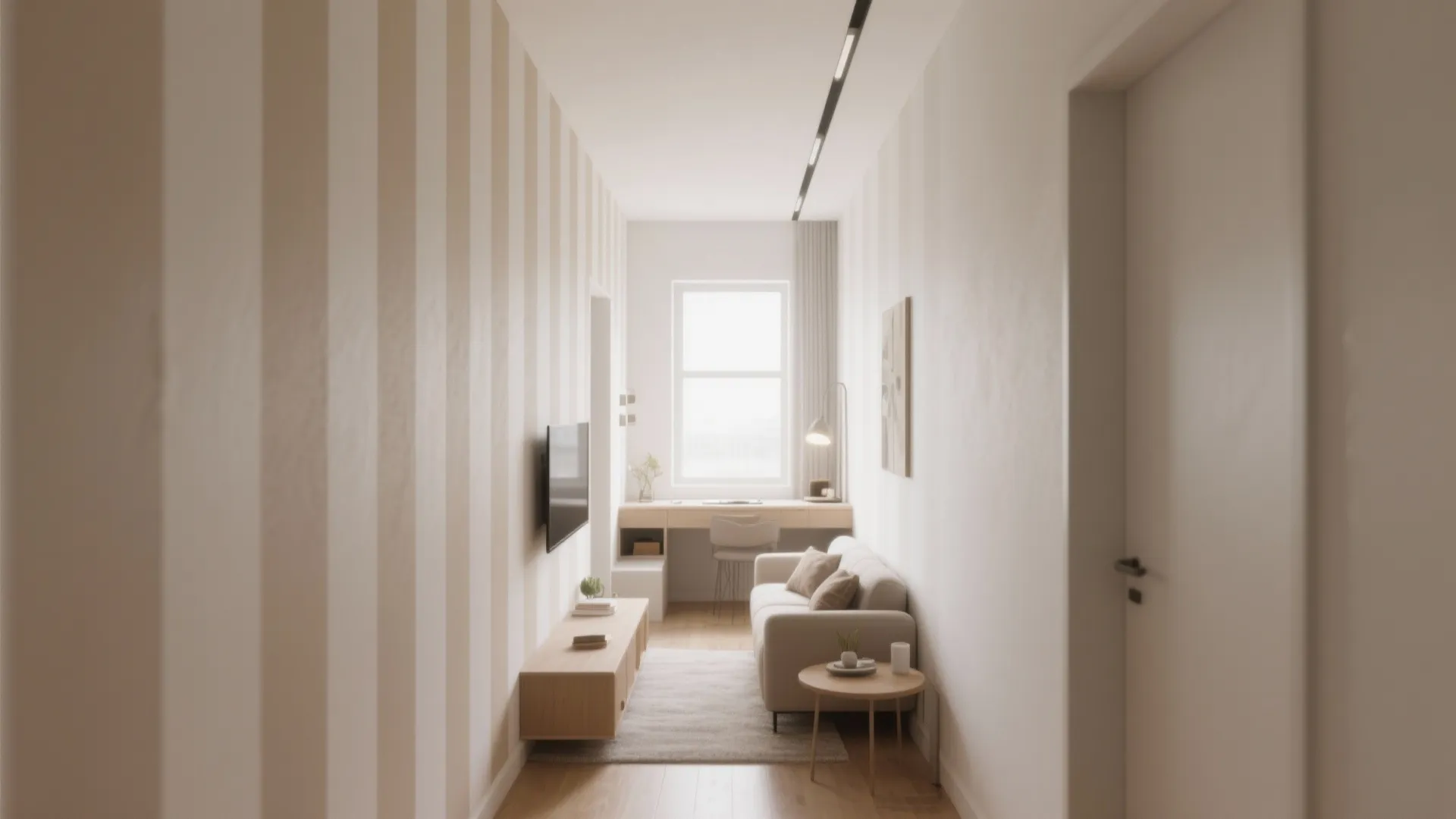 Vertical Stripes to Enhance Height