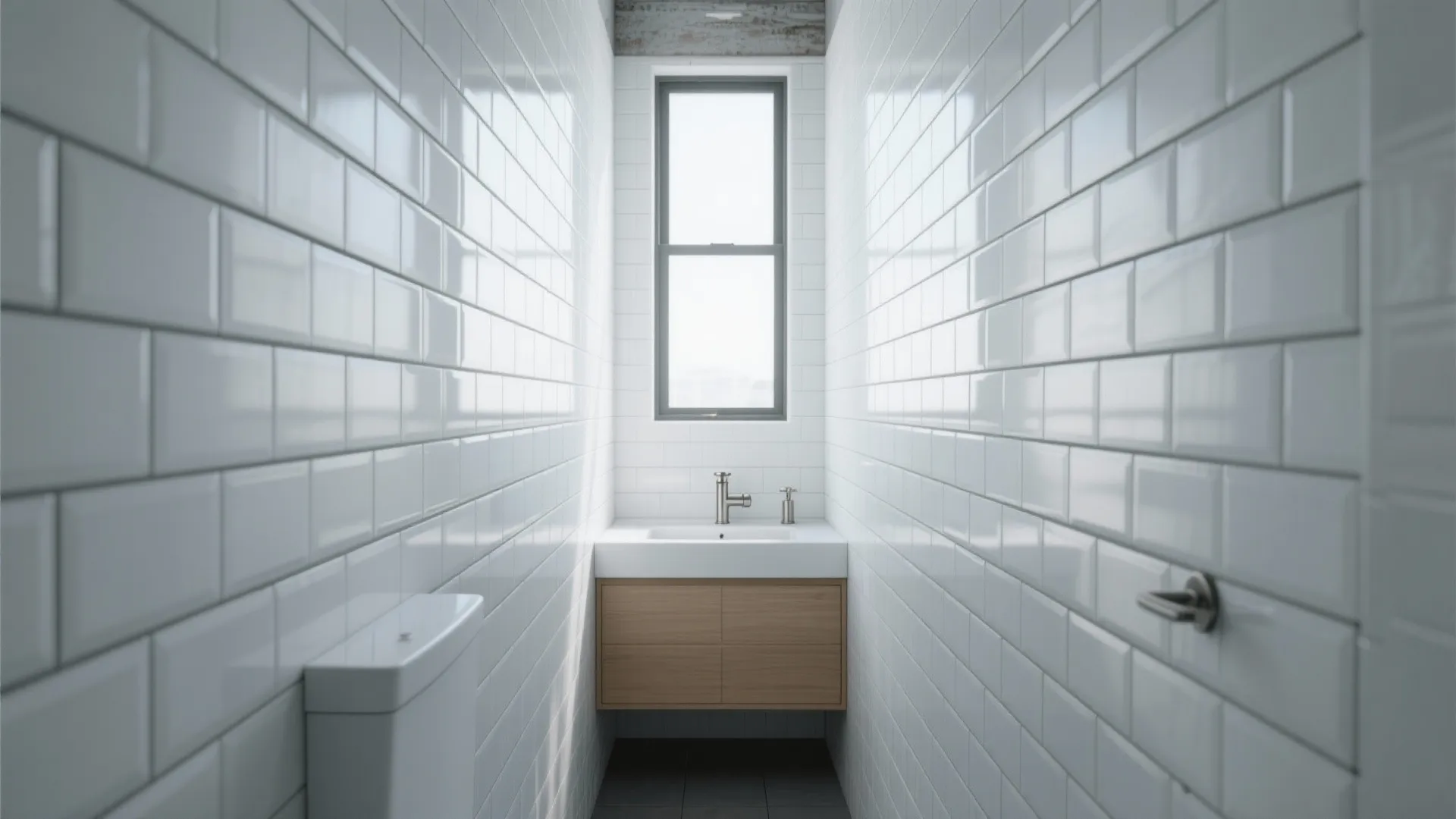 3. Vertical Subway Stacks: Stretching Height with Tile Orientation