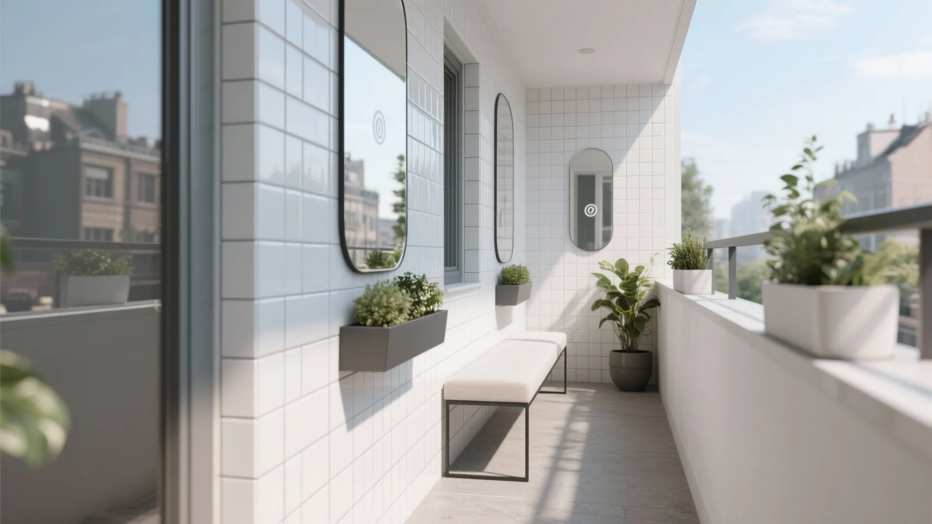 4. Vertical Subway Tiles