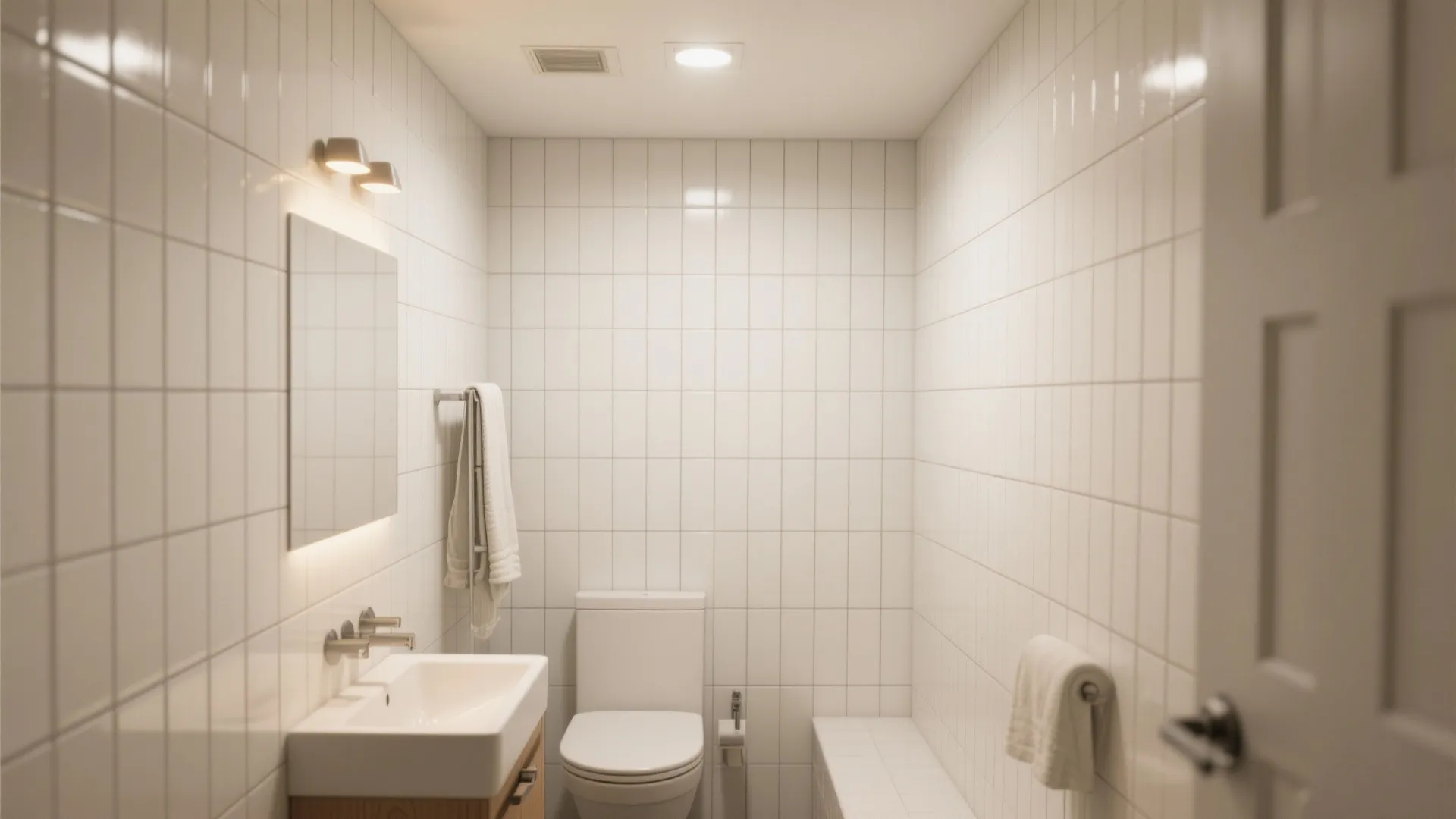 2. Vertical Subway Tiles
