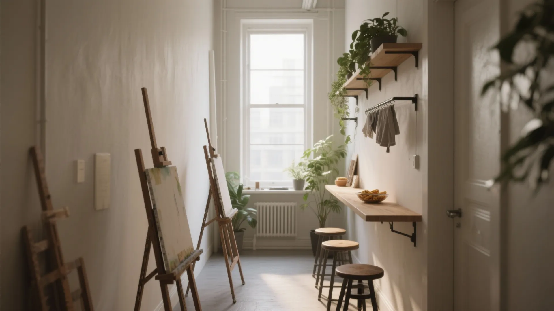 3. Use vertical surfaces and sightlines