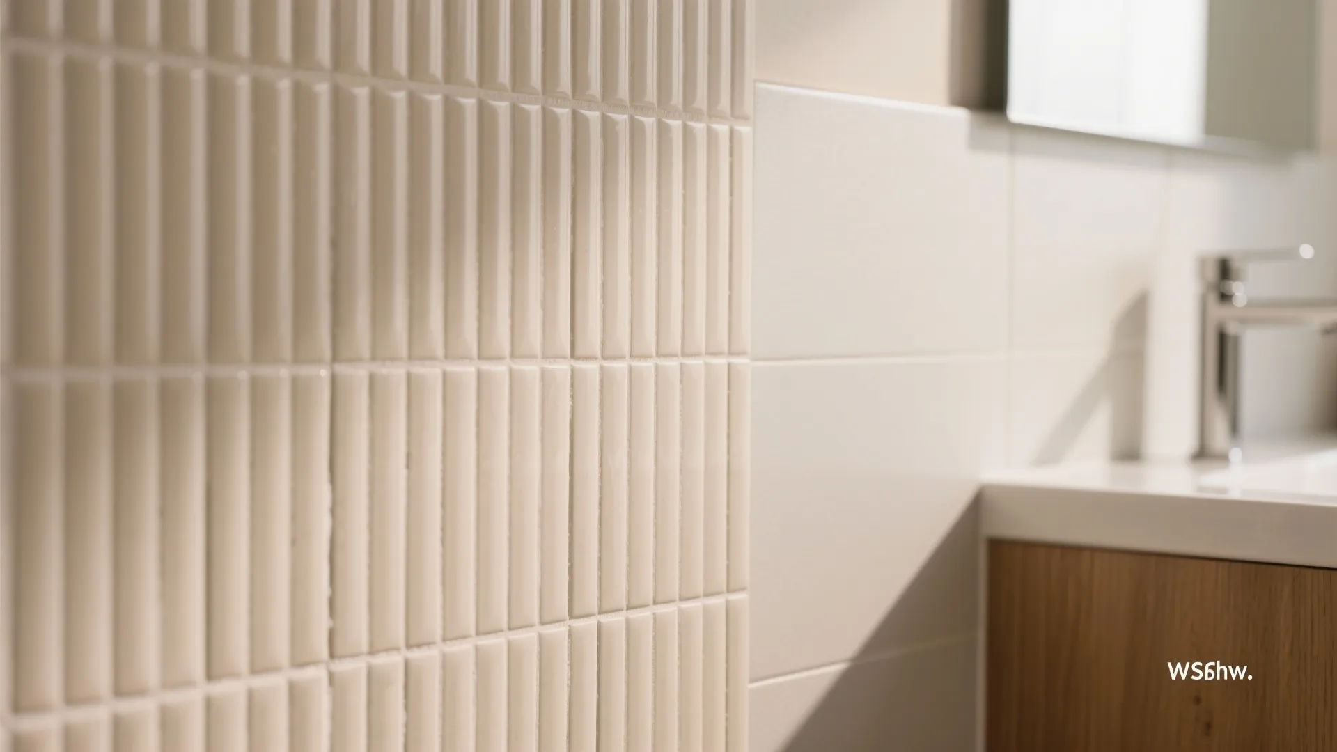 Textured Neutrals with Vertical Stacking