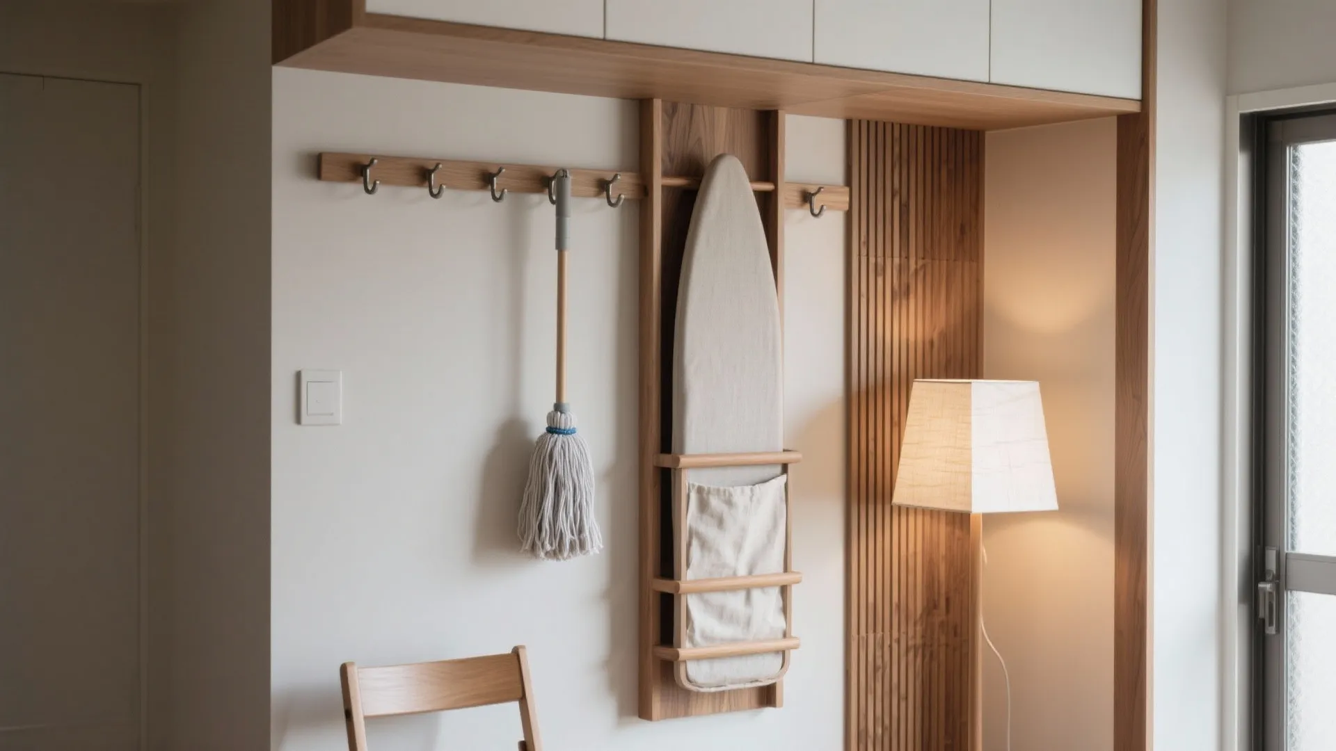 “畳む”より“立てる”で面を節約（日式風格の見えない美）