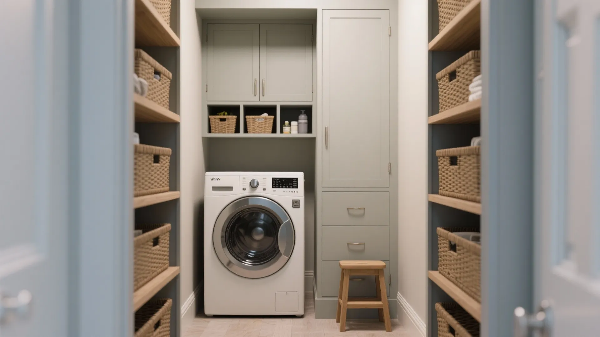 Vertical Storage Towers with Lid Clearance