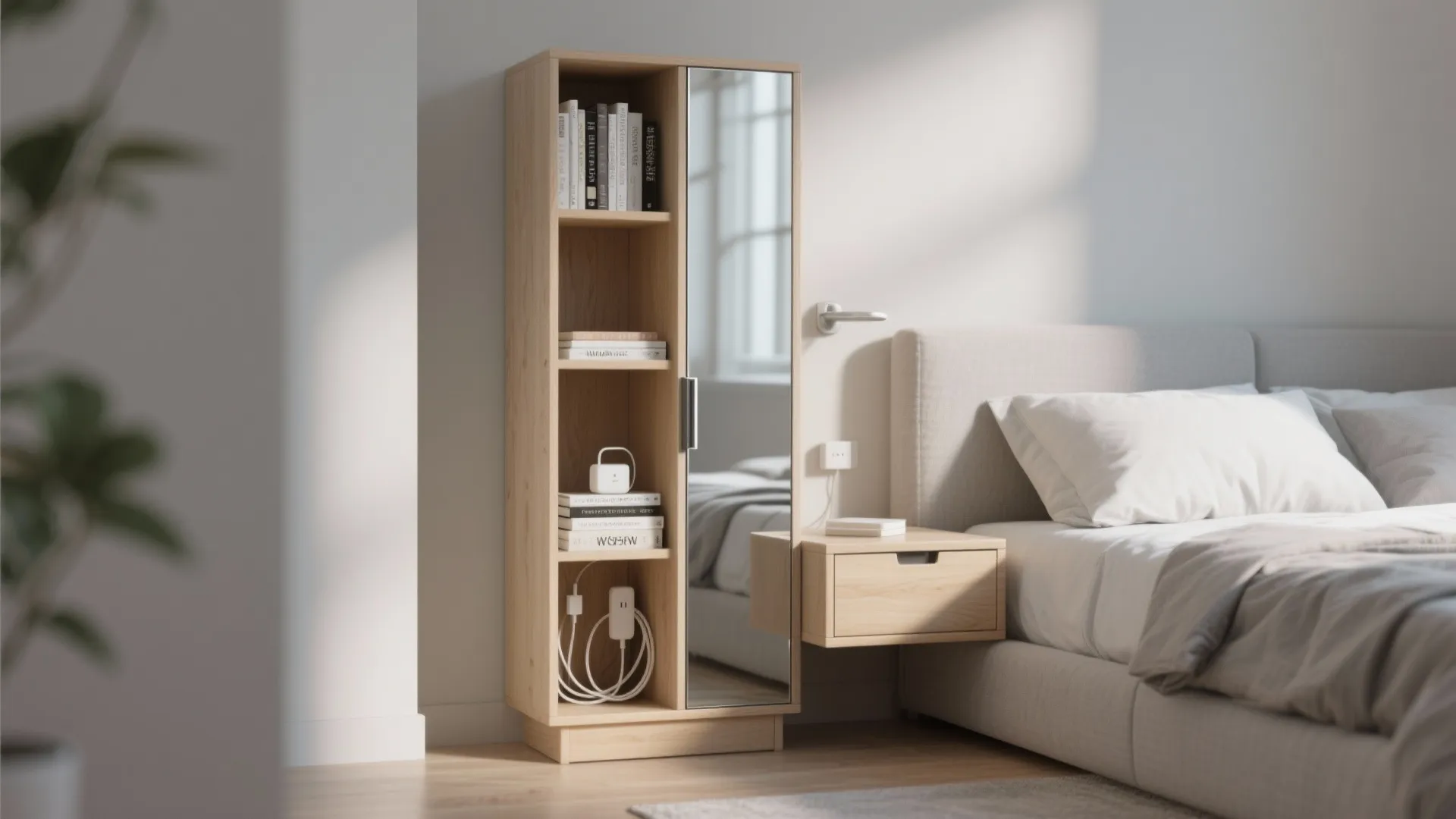 2. Narrow vertical tower