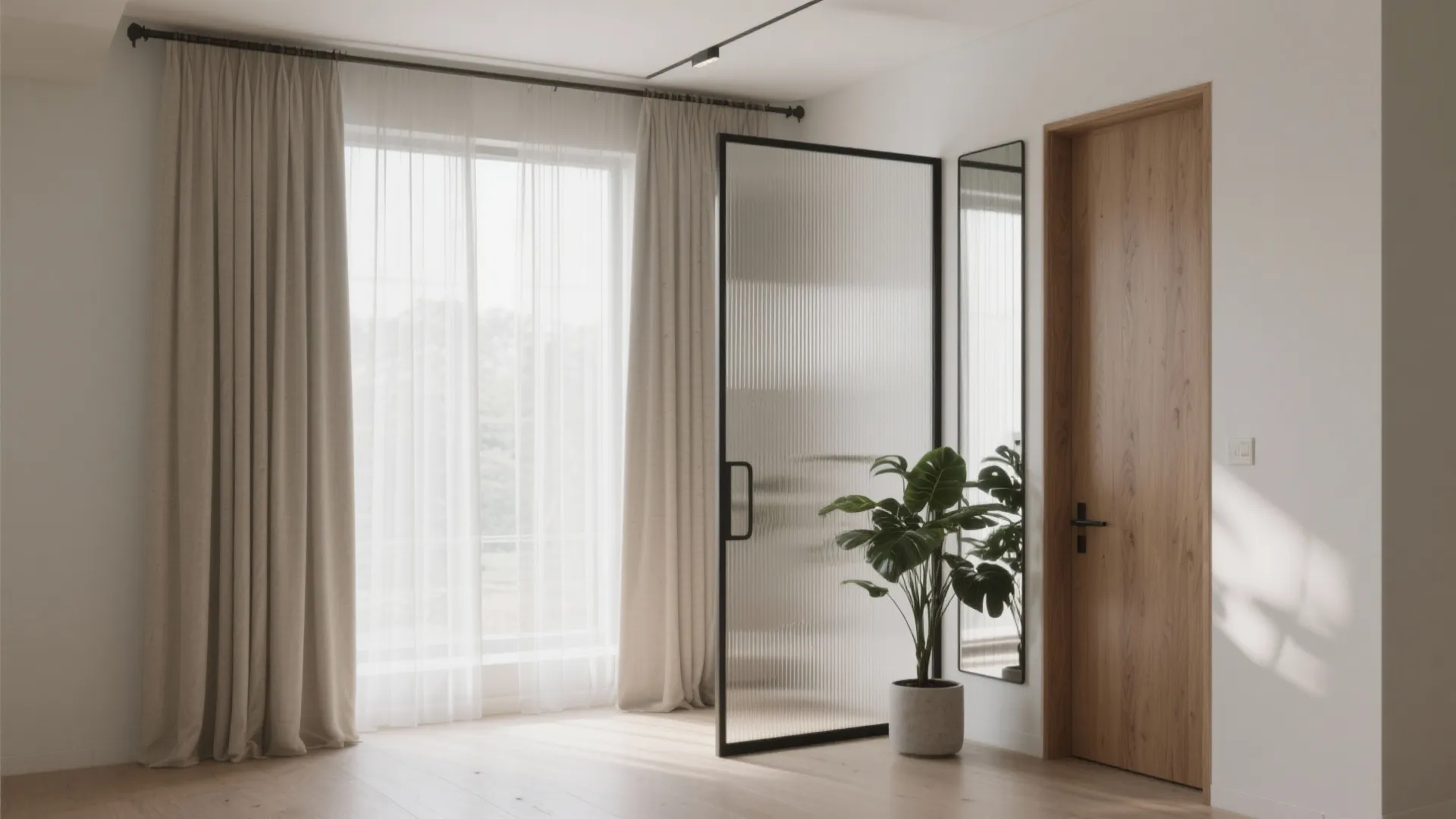 Vertical Tricks: Drapery, Mirrors, and Light Partitions