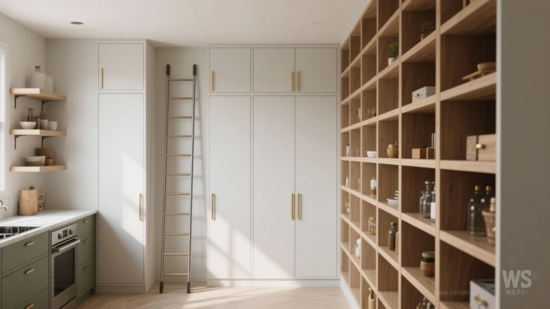 2. Vertical Victory: Use Tall Storage Strategically