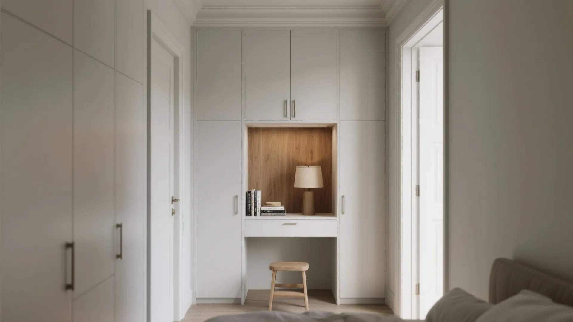 Floor-to-ceiling vertical storage