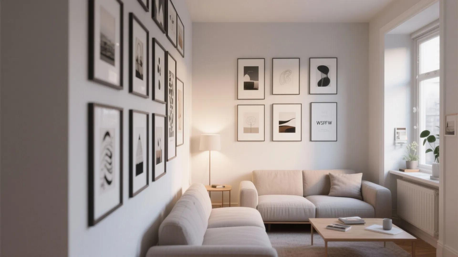 Vertical Wall Art Arrangement