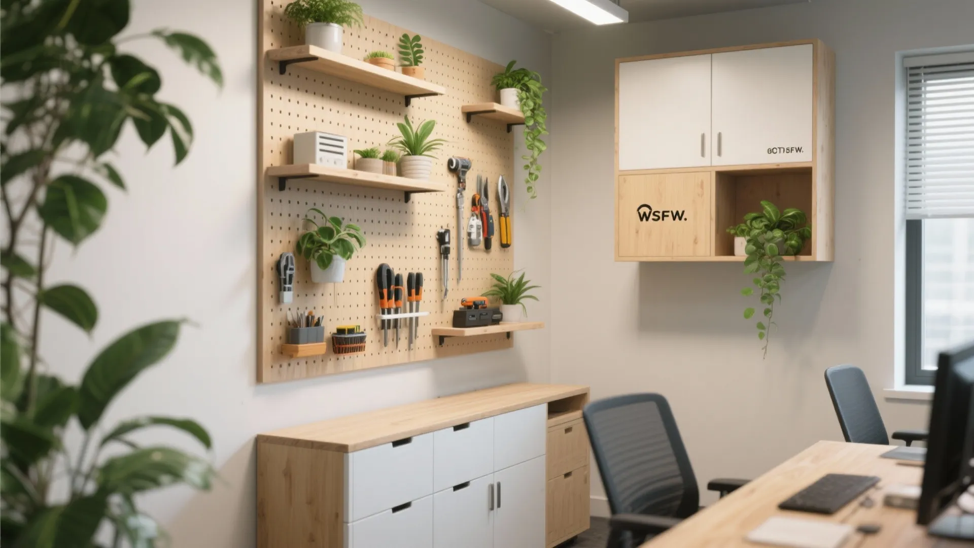 2. Vertical Wall Storage