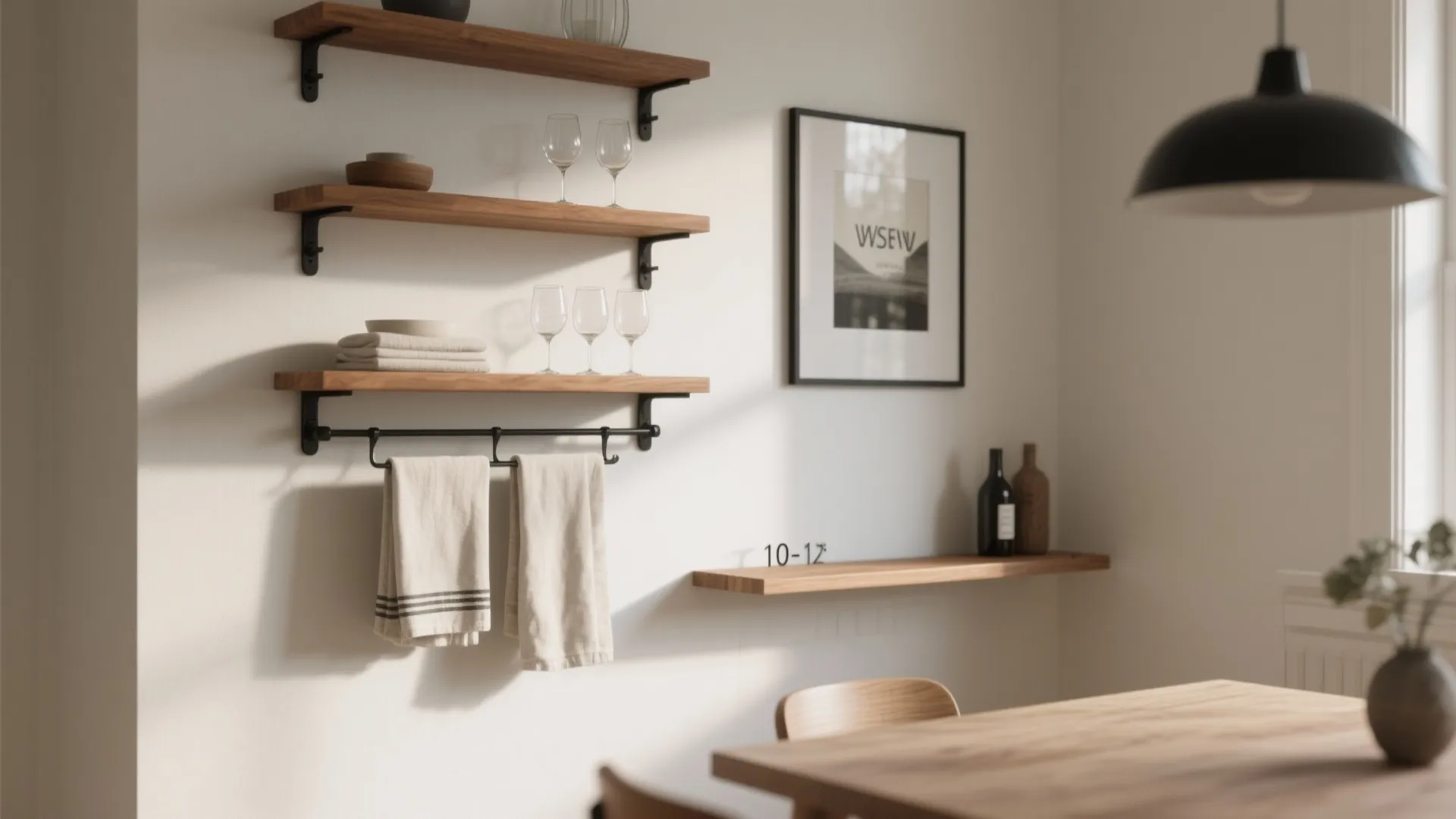 4) Vertical Wall Storage: Shelves, Rails, and Slim Consoles