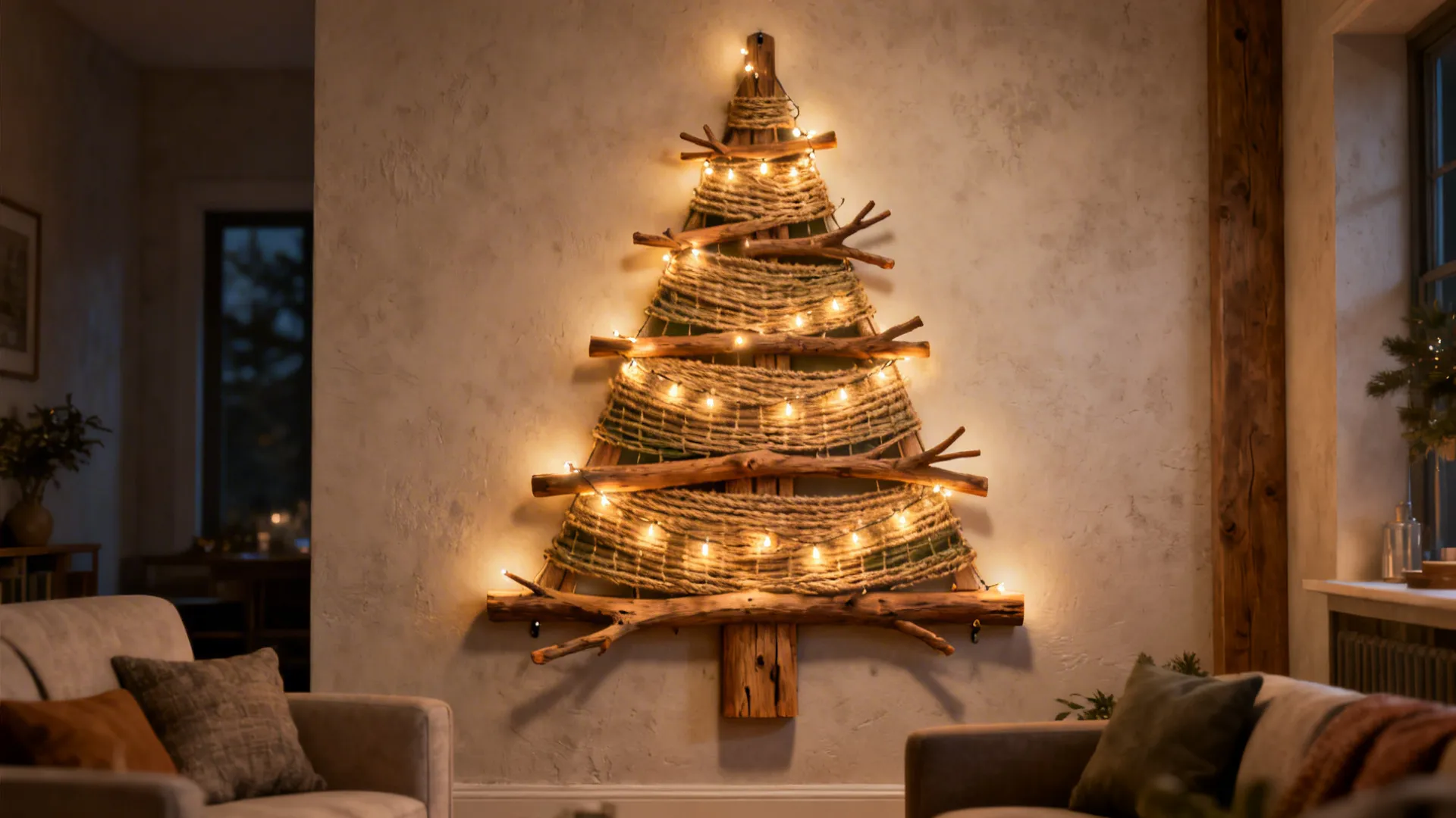 1. Vertical Magic: Wall Trees and Garland Panels