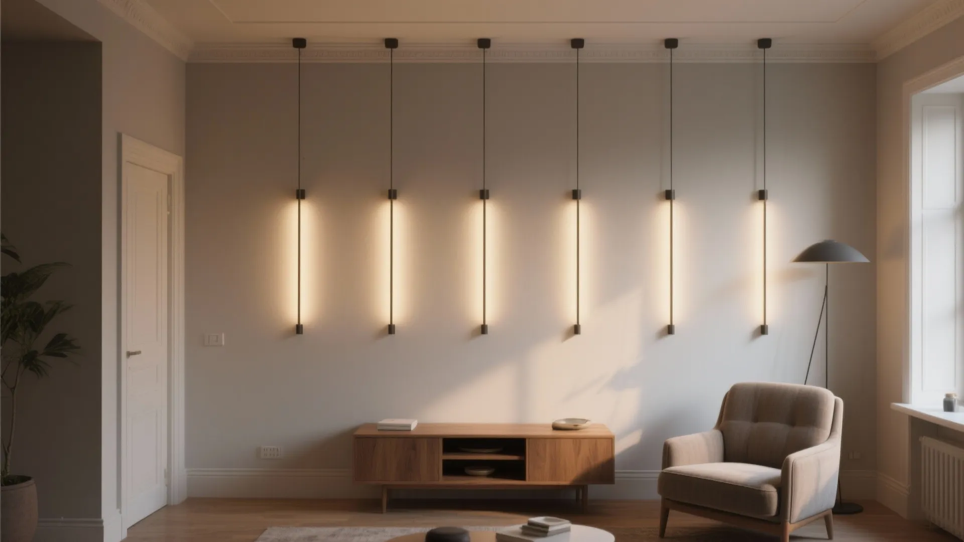 Use Vertical Light to Make Ceilings “Grow”