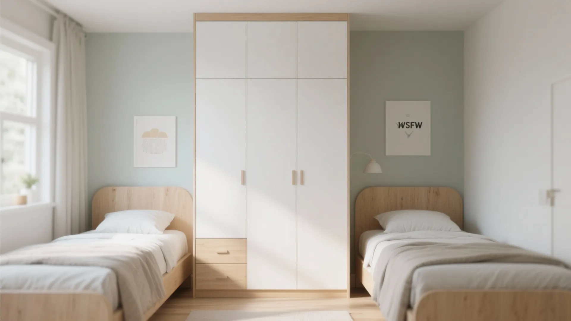 5. Vertical Wardrobe Solutions