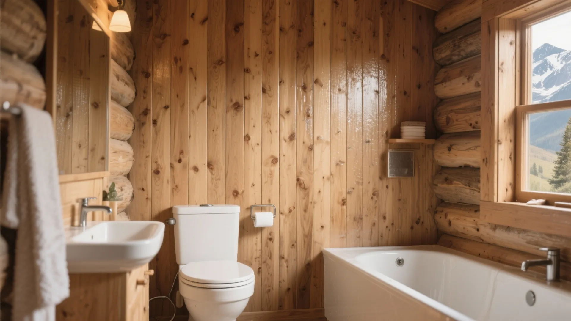 Vertical Wood Paneling