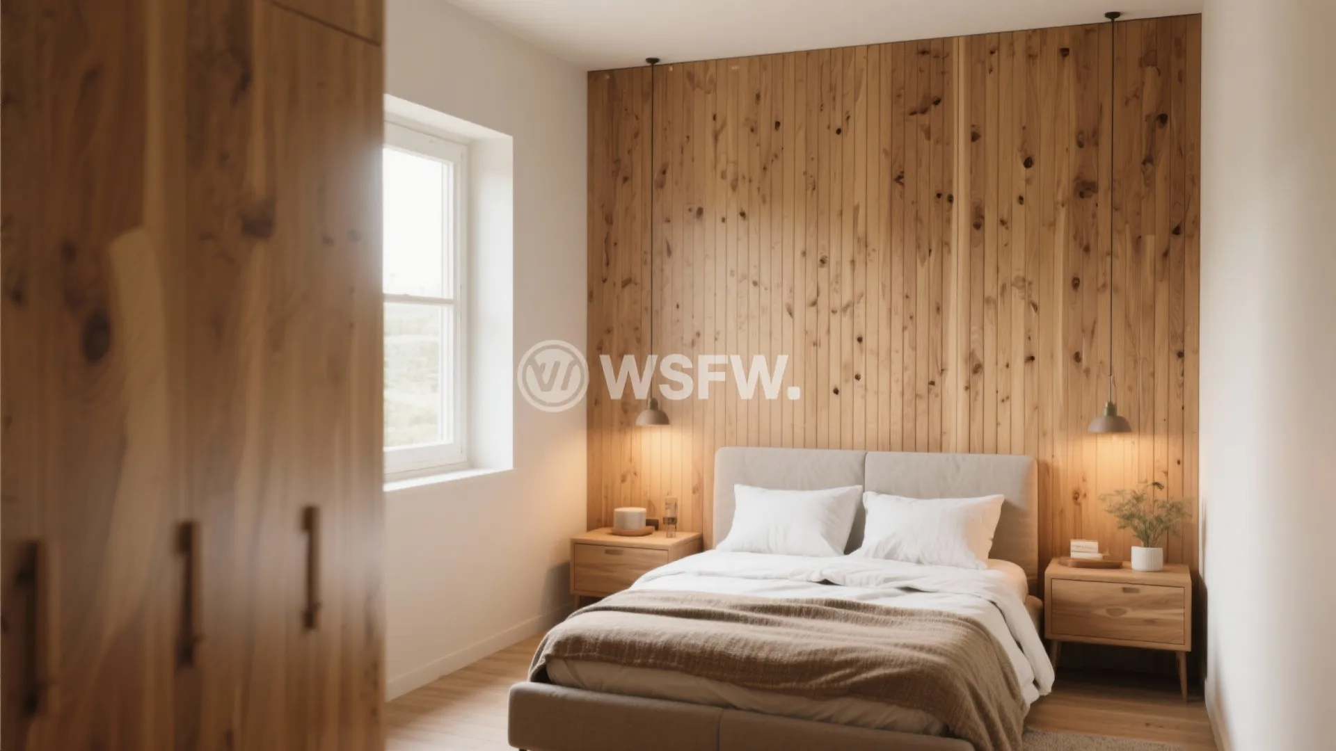 Vertical Wood Paneling