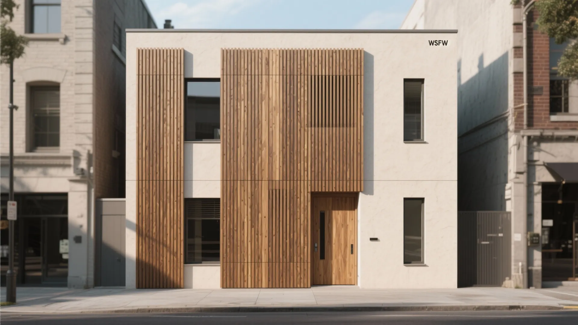 Vertical Battens for a Taller Look