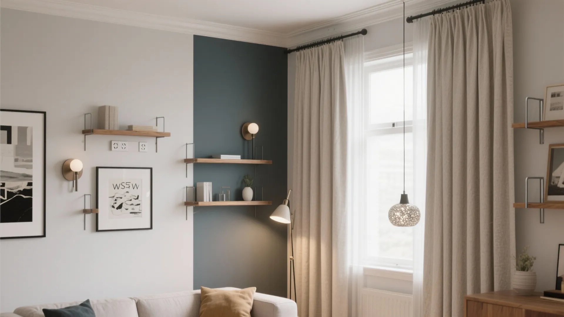 Idea 3: Use vertical lines to define zones