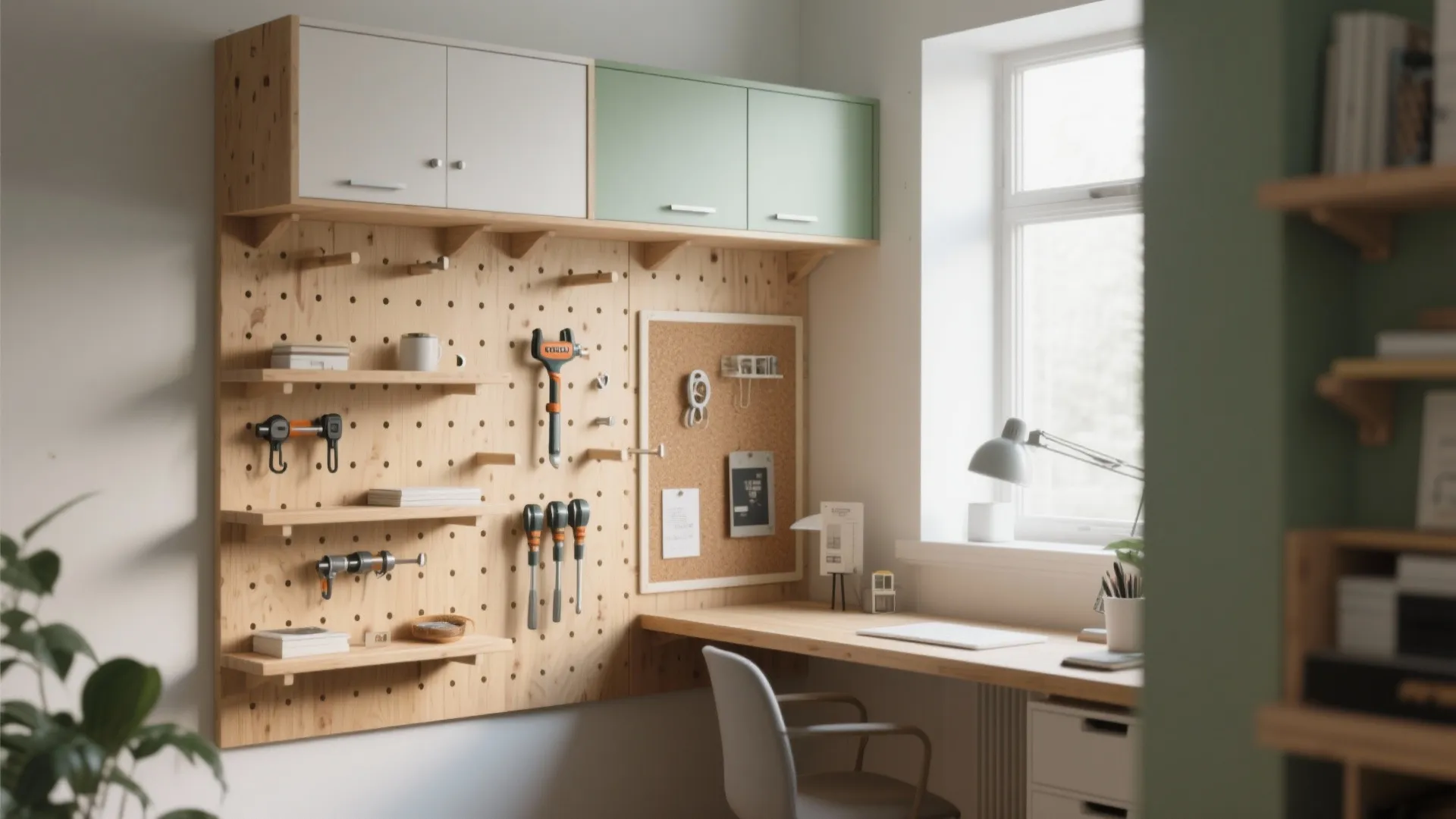 1. Vertical zones: stack, peg, and float