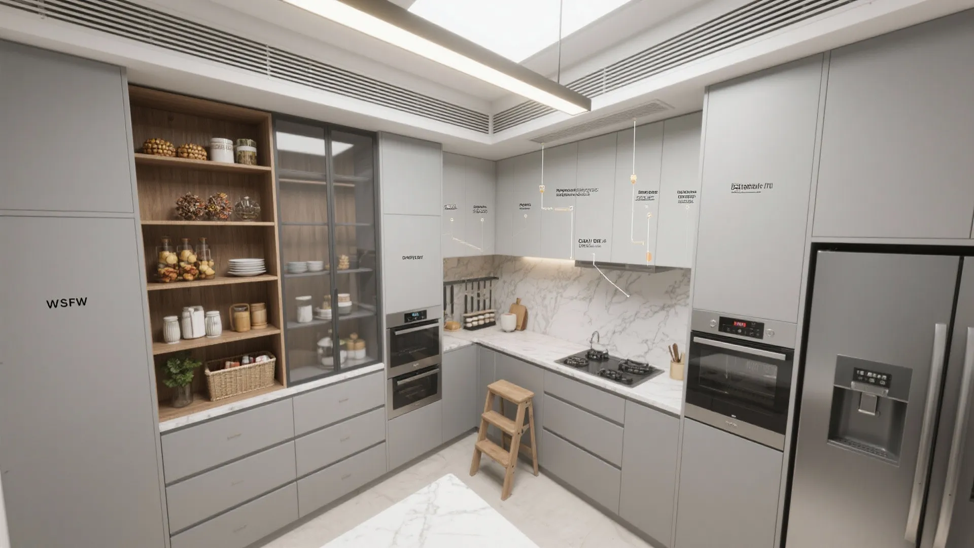 Smart verticals: ceiling-high cabinets