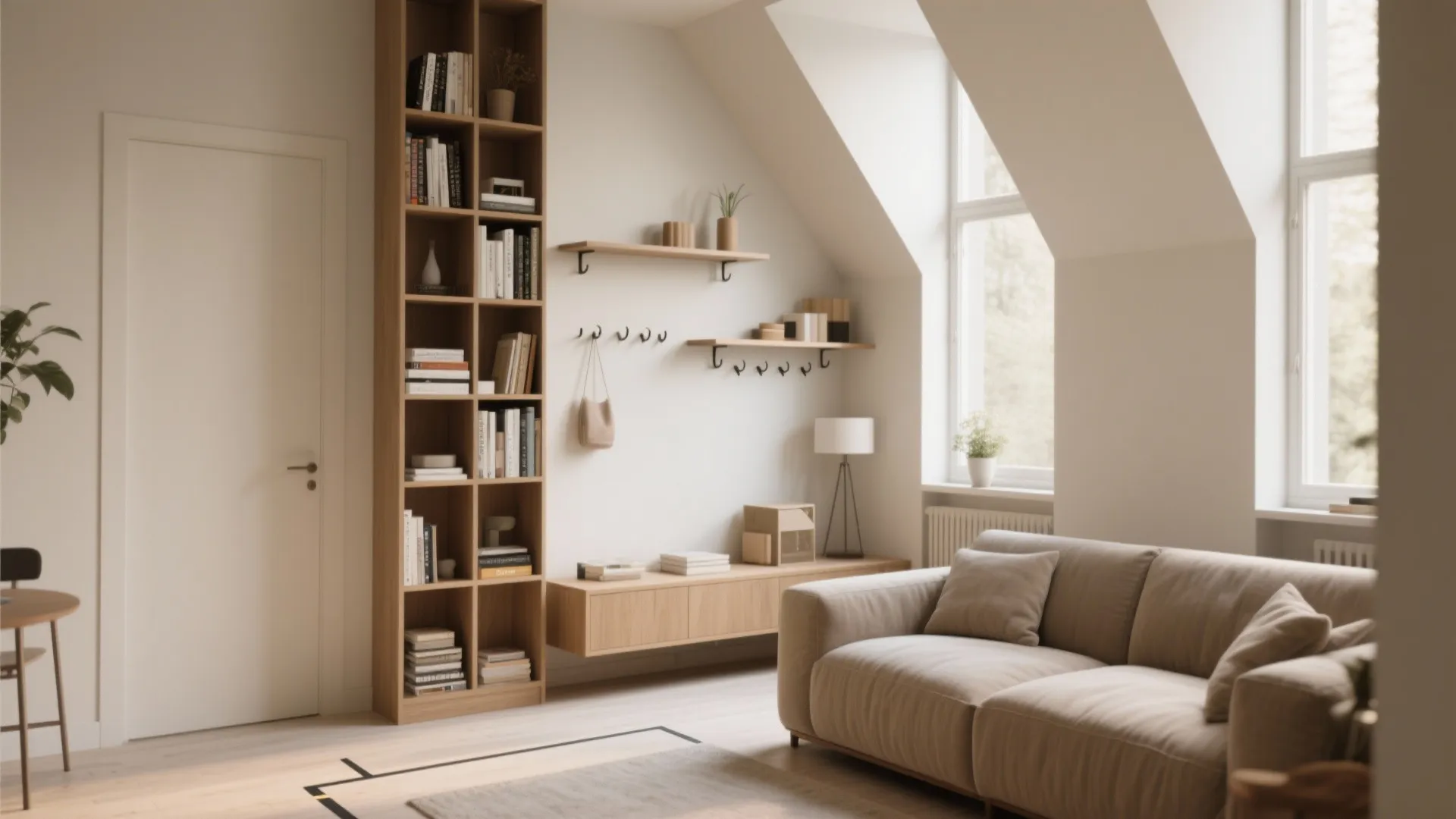 3. Zone vertically and map the layout first