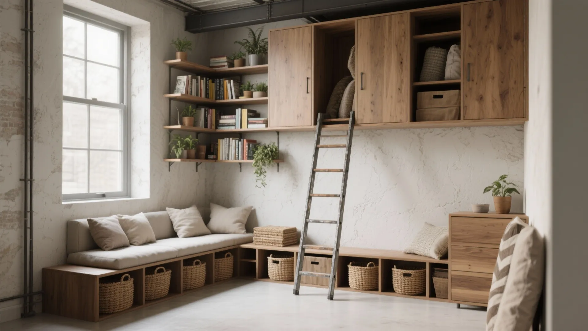 1. Embrace vertical zoning with layered storage