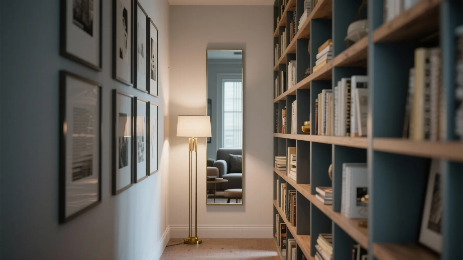 4. Emphasize verticals and reflective surfaces