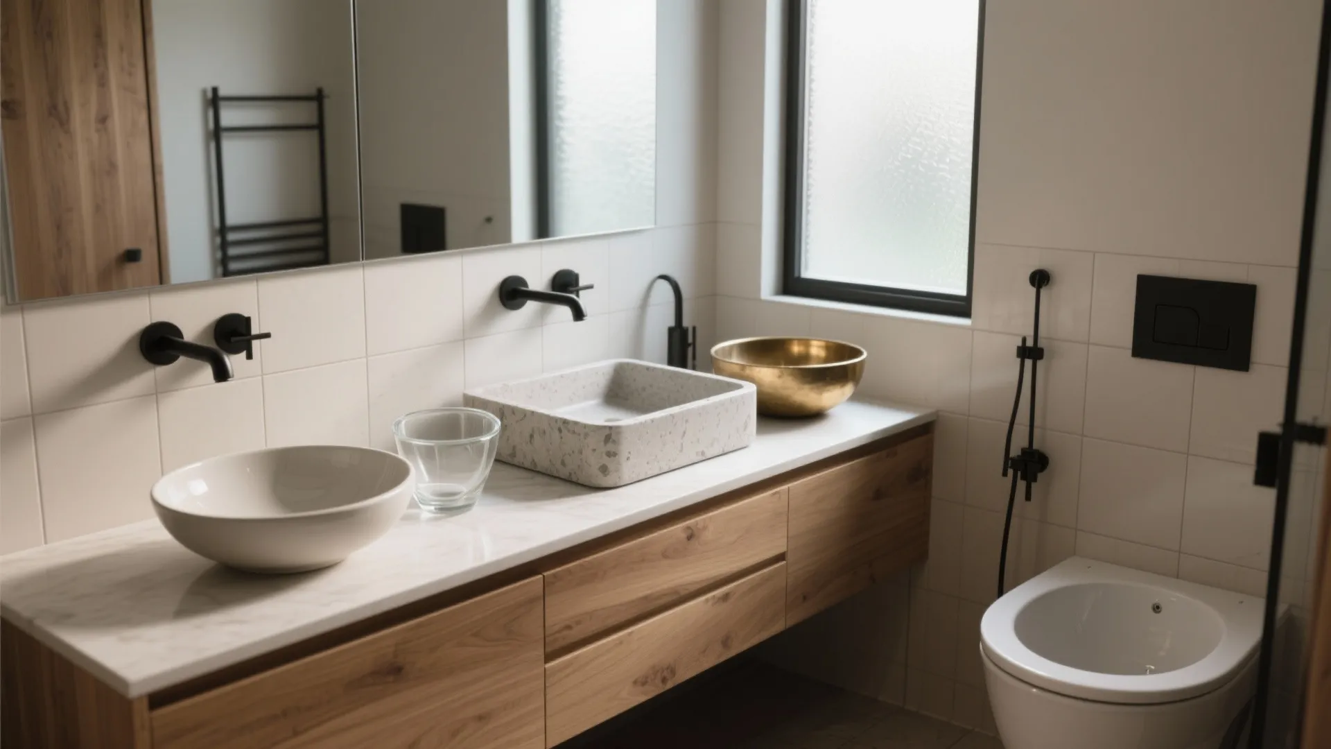 Vessel Sinks: 5 Stylish Ideas: Practical and playful vessel sink ideas for small bathrooms