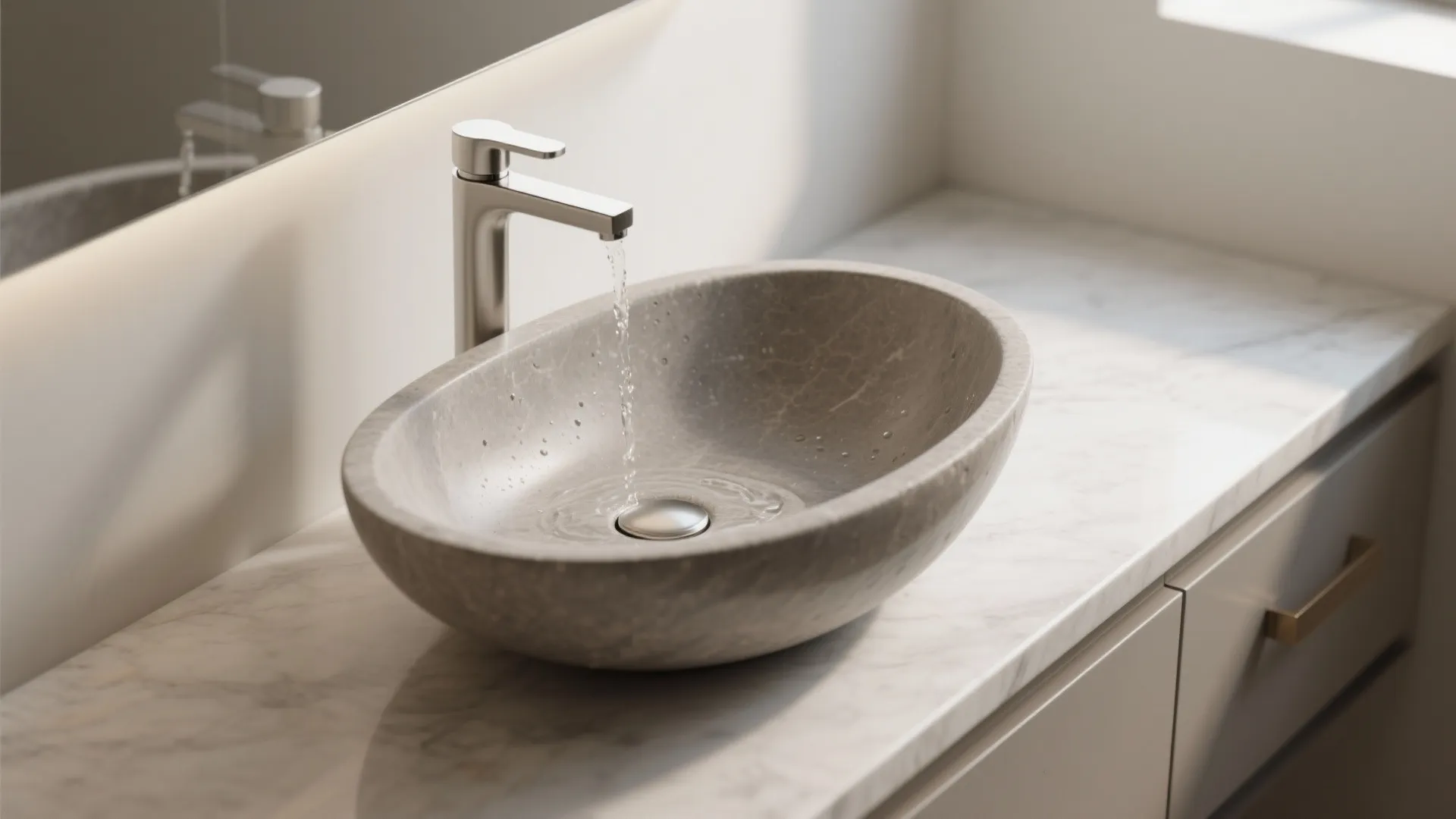 Vessel Sinks as Sculptural Focal Points
