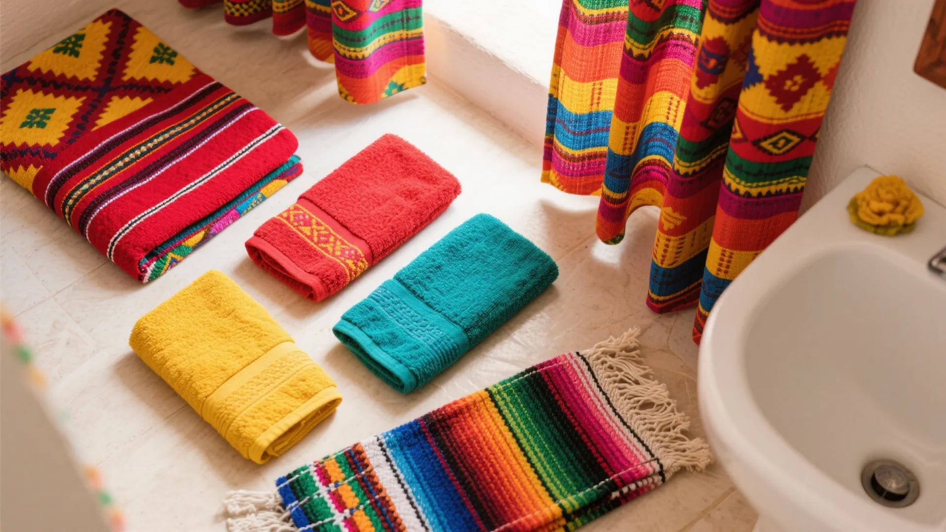 5. Vibrant Textiles